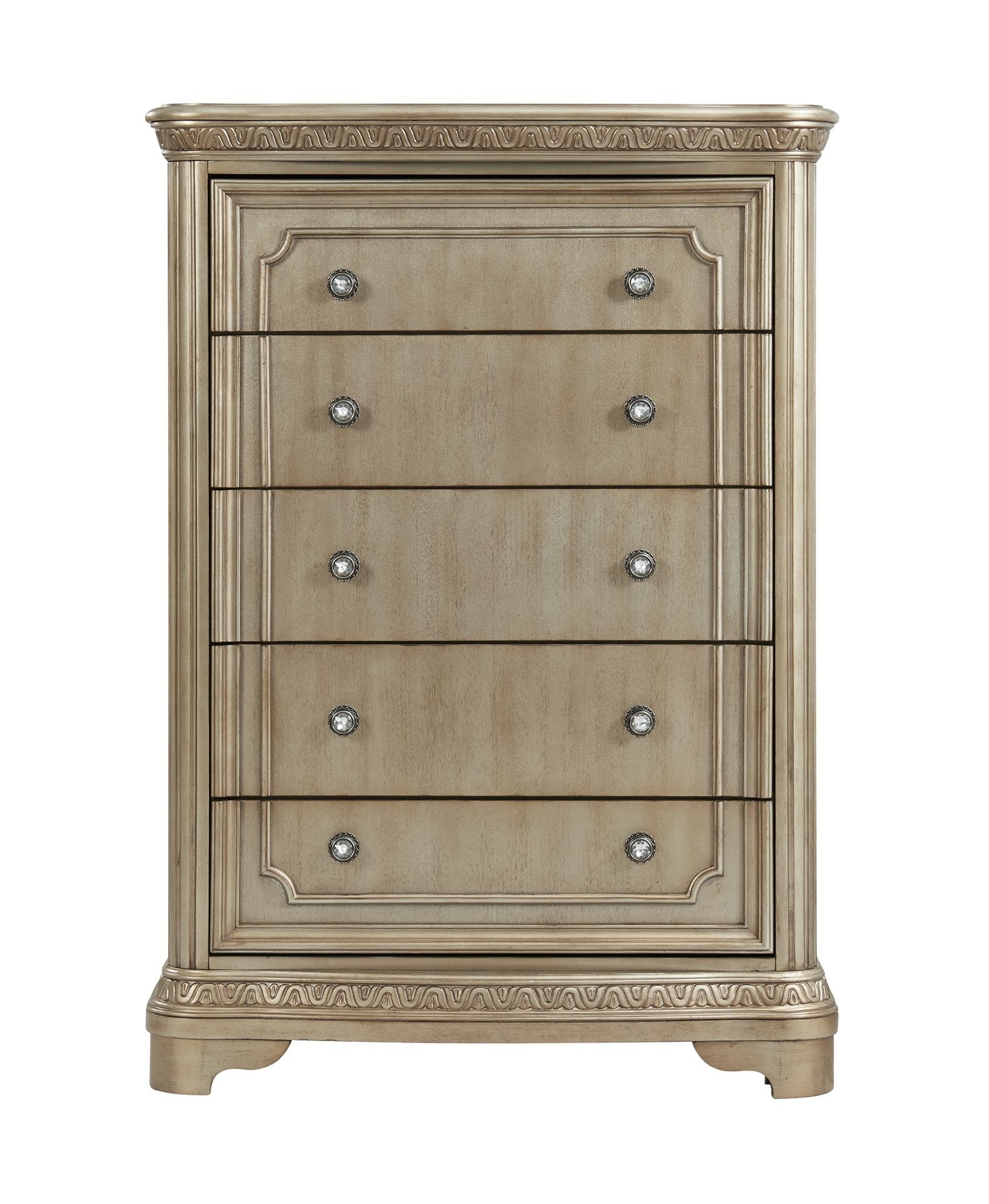 SM Vincenza Wood Chest w/5 Drawers
