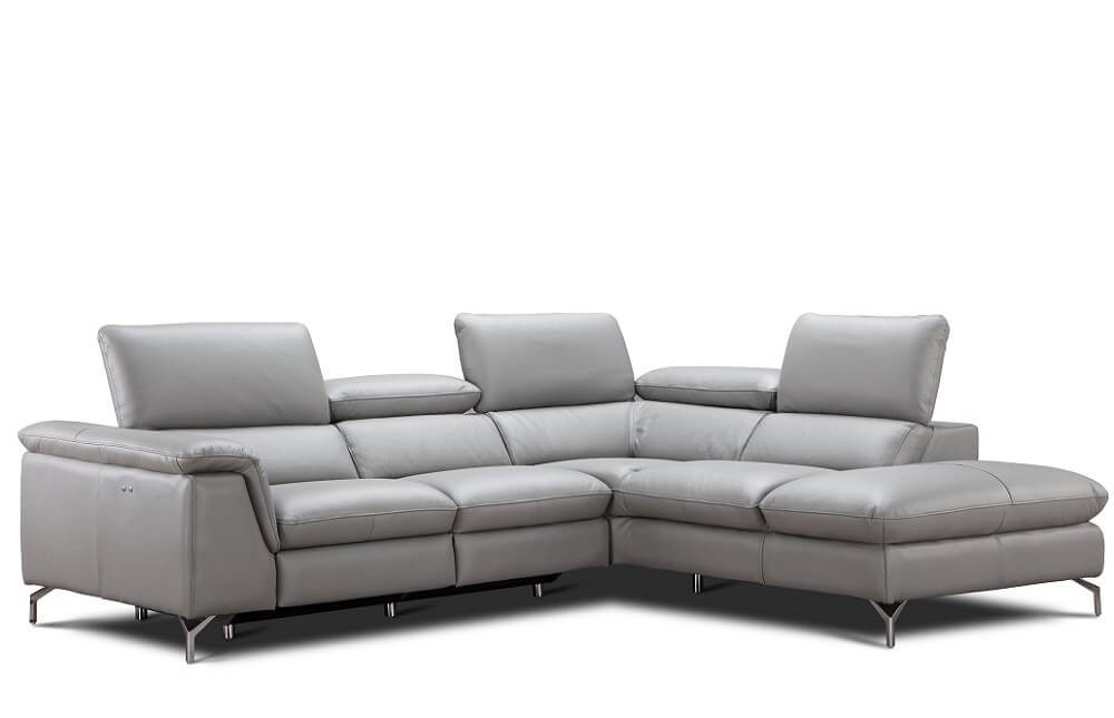 Agata Premium Leather Right Hand Facing Sectional