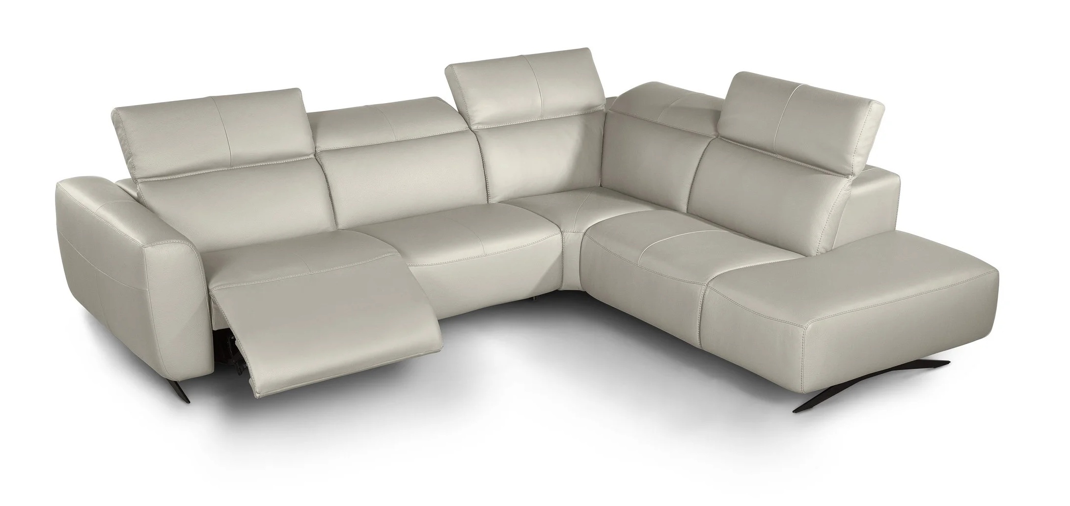 Visione Leather Modular Sectional Sofa