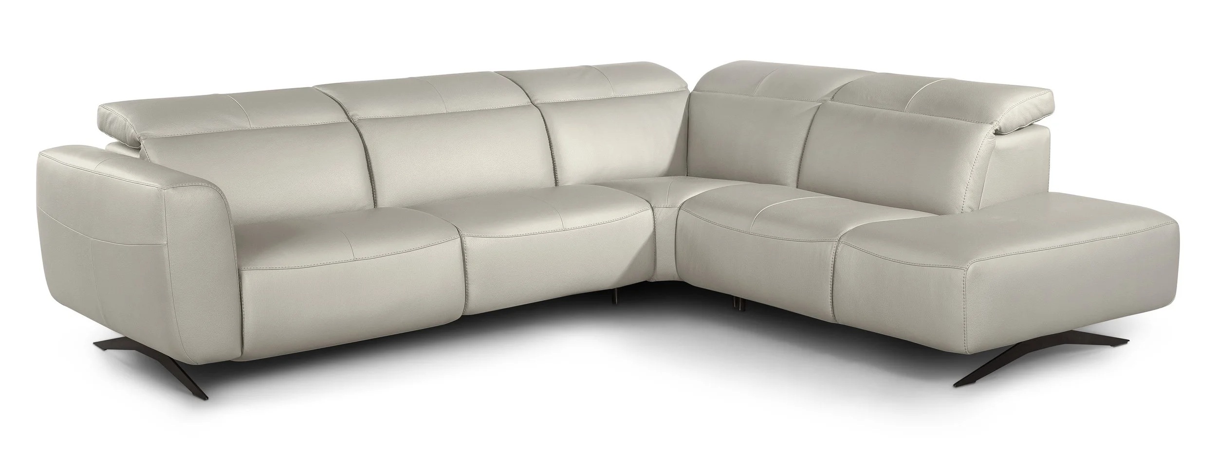Visione Leather Modular Sectional Sofa