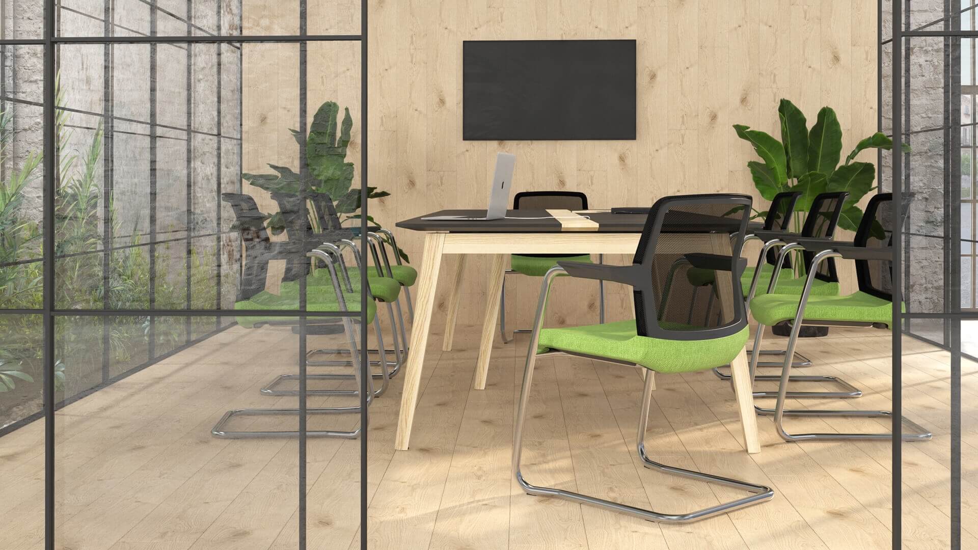 Wind Cantilever Office Conference Armchair