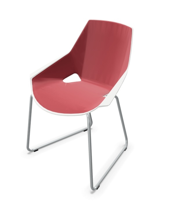 Viva Polypropylene Stackable Cantilever Office Chair