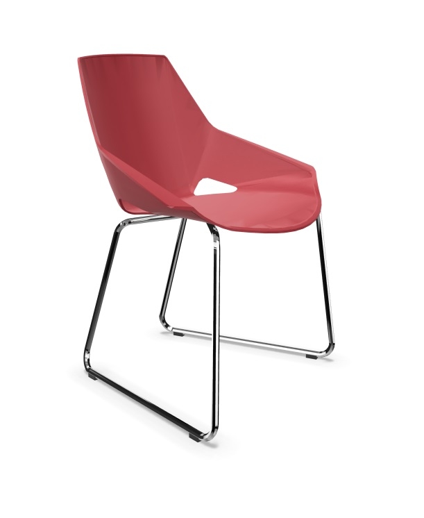 Viva Polypropylene Stackable Cantilever Office Chair