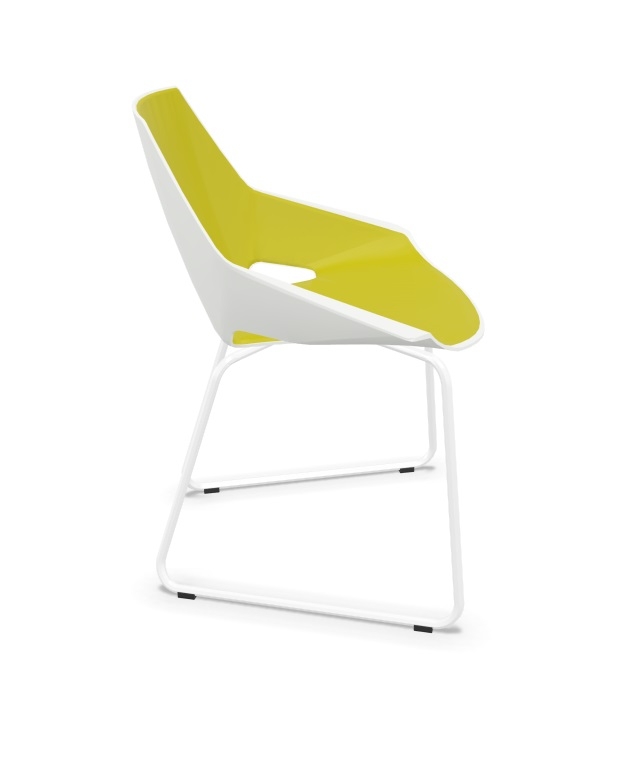 Viva Polypropylene Stackable Cantilever Office Chair