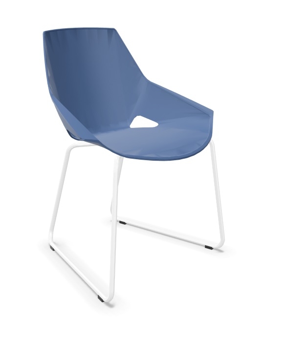 Viva Polypropylene Stackable Cantilever Office Chair
