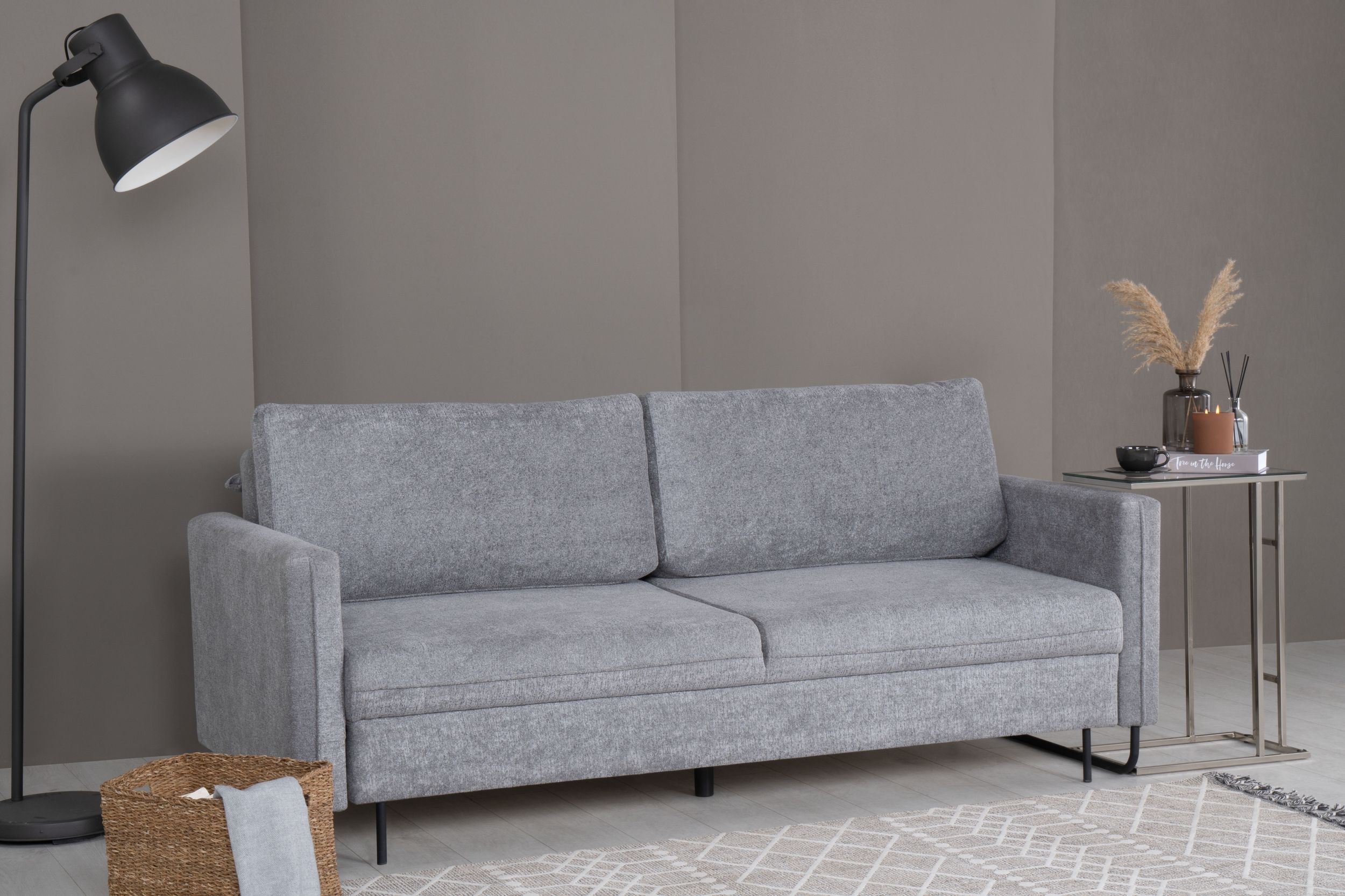 SM Volare Fabric Storage Sleeper Sofa