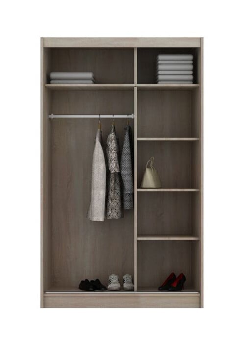 Bonnie 3-Door Wardrobe with Mirror