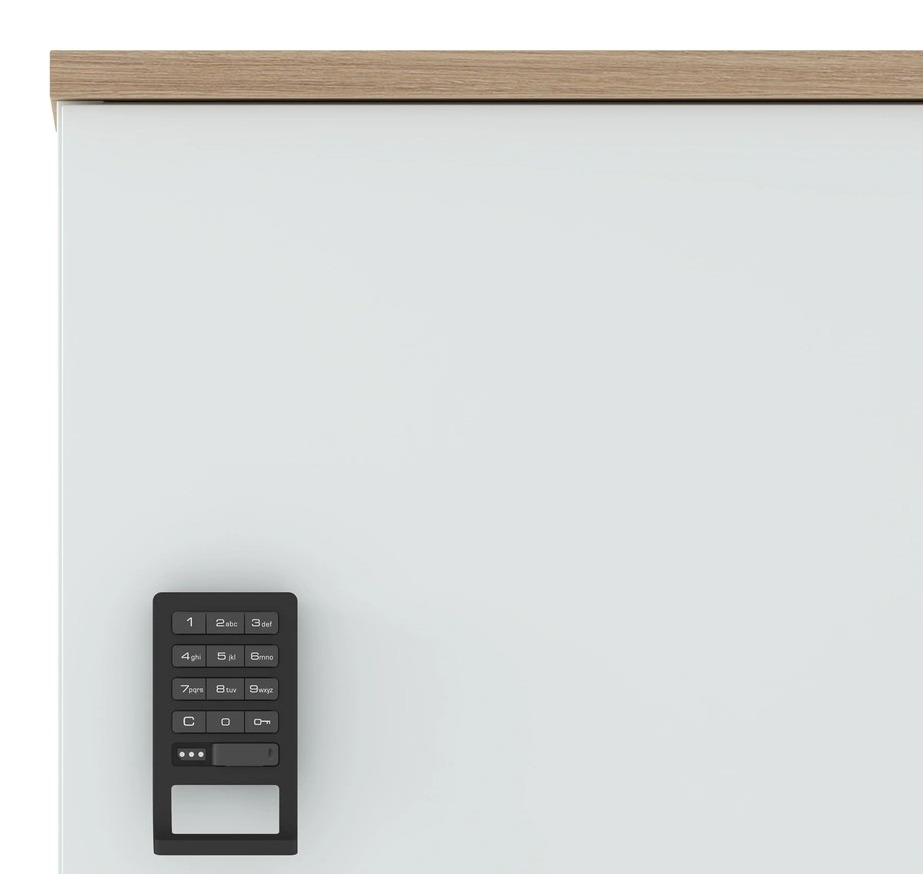 Choice Office Single Row Locker w/4 Small