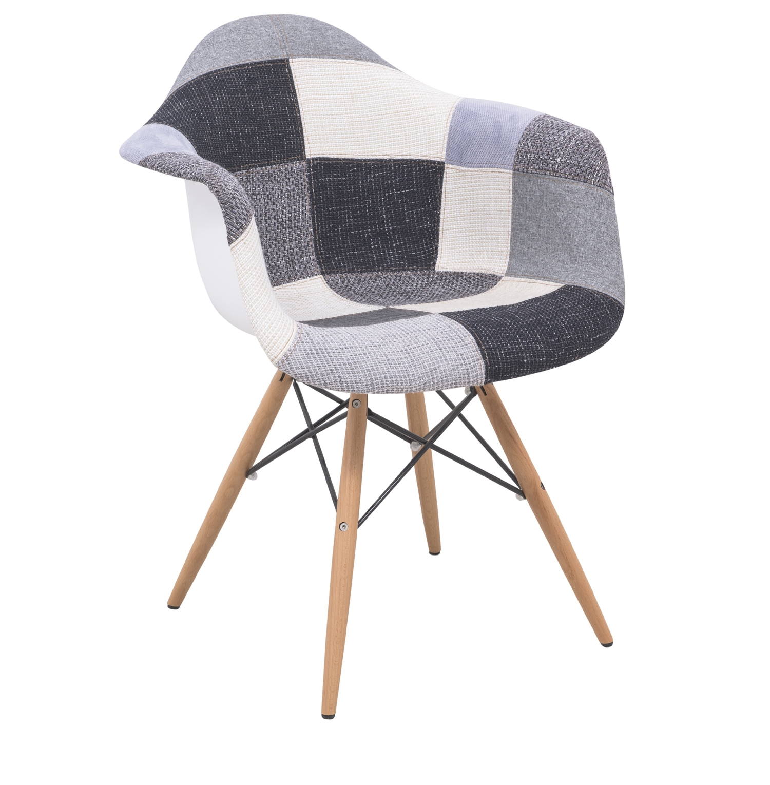 Willow Polyester Fabric Dining Chair (Set of 2)