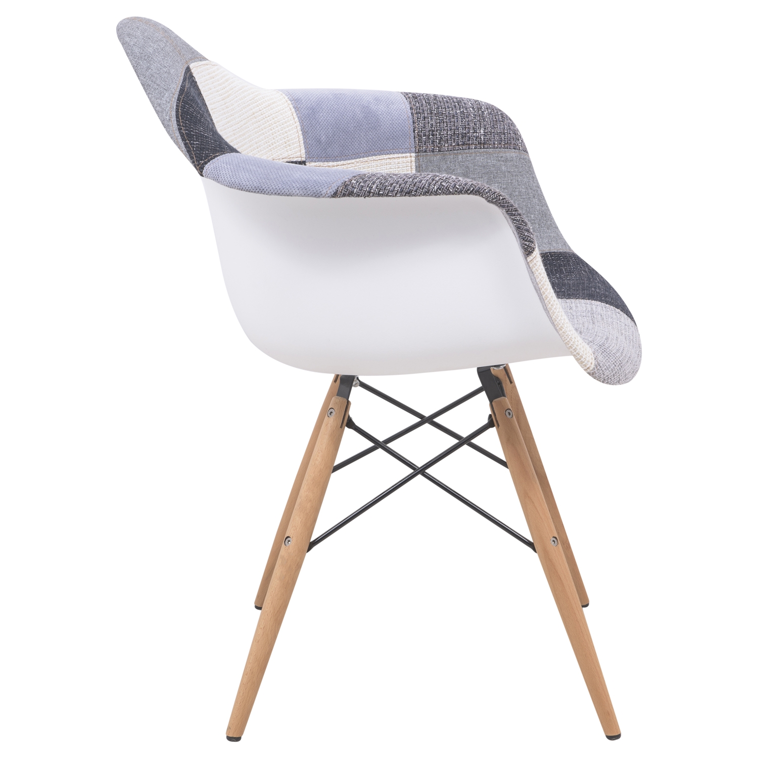 Willow Polyester Fabric Dining Chair