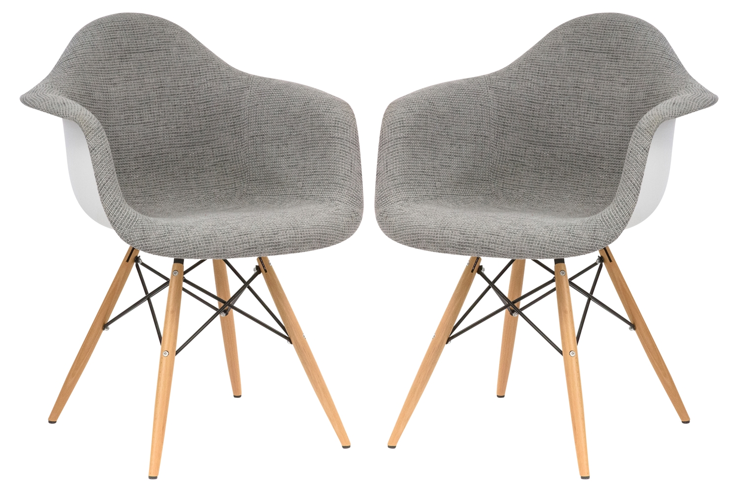 Willow Fabric Dining Chair (Set of 2)