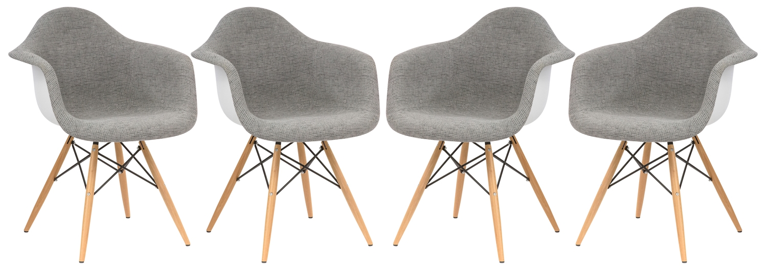 Willow Fabric Dining Chair (Set of 4)