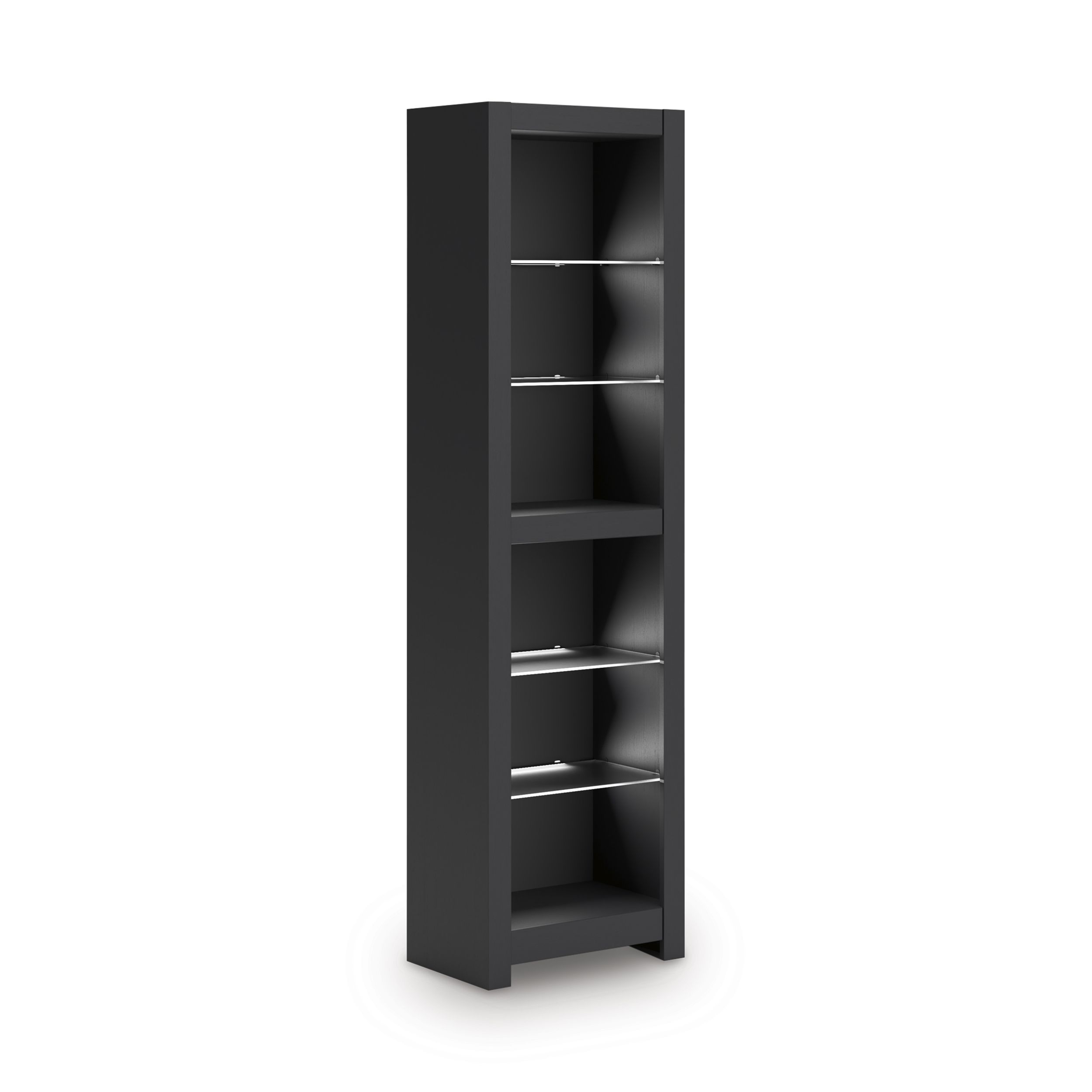 Cayberry 3-Piece Fireplace Entertainment Center - Black