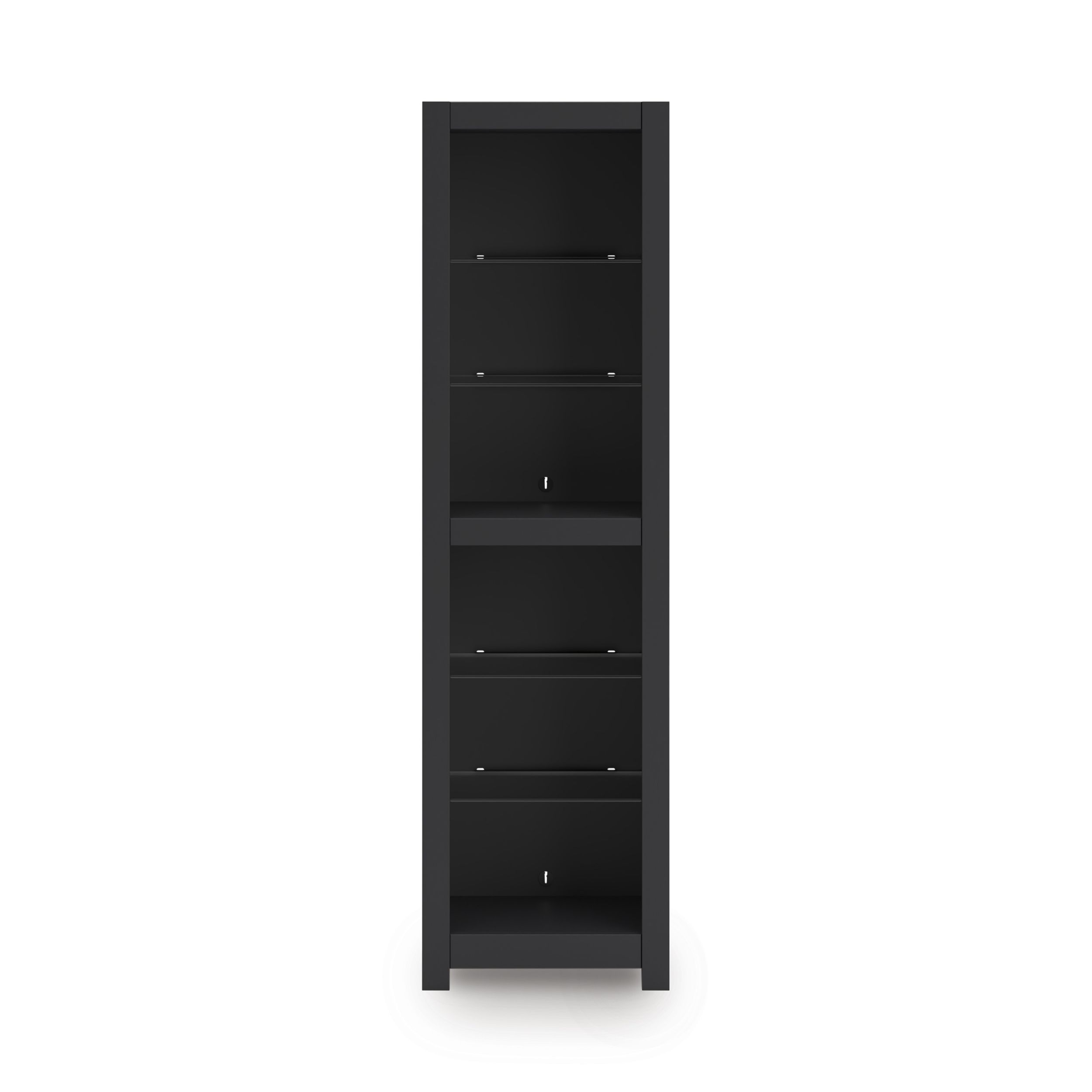 Cayberry 3-Piece Fireplace Entertainment Center - Black