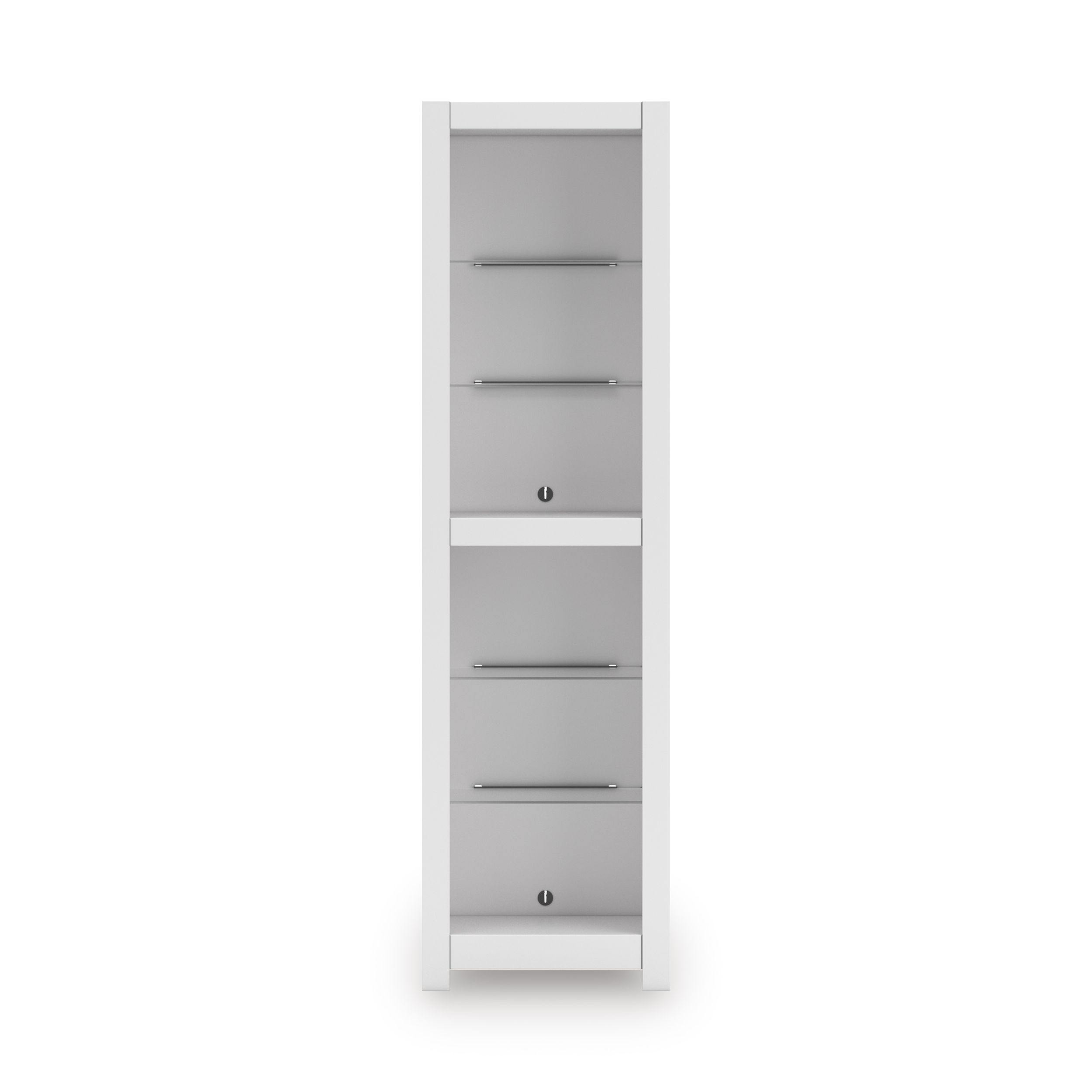 Brollevi 3-Piece Entertainment Center - White Modern Farmhouse