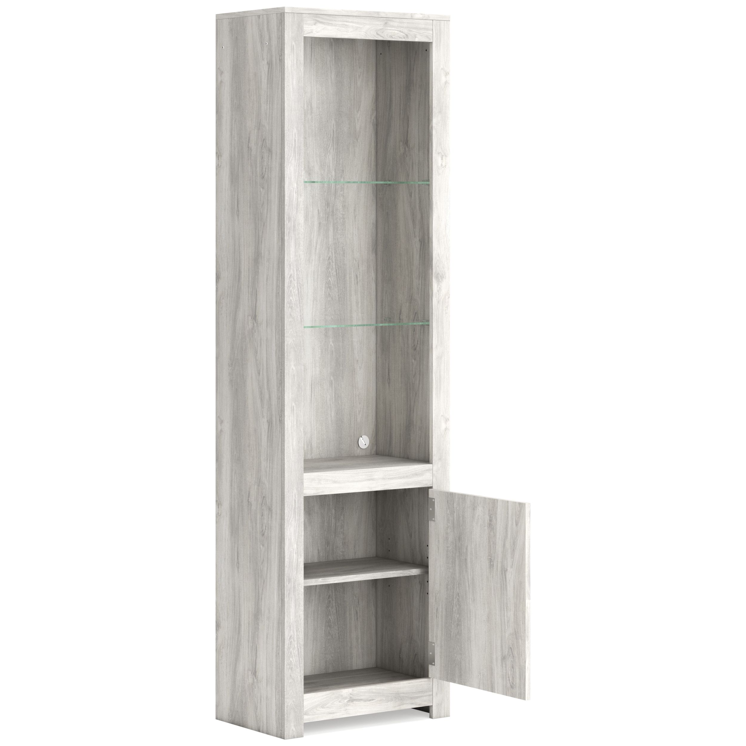 Bellaby 4-Piece Fireplace Entertainment Center - Whitewash | Ashley