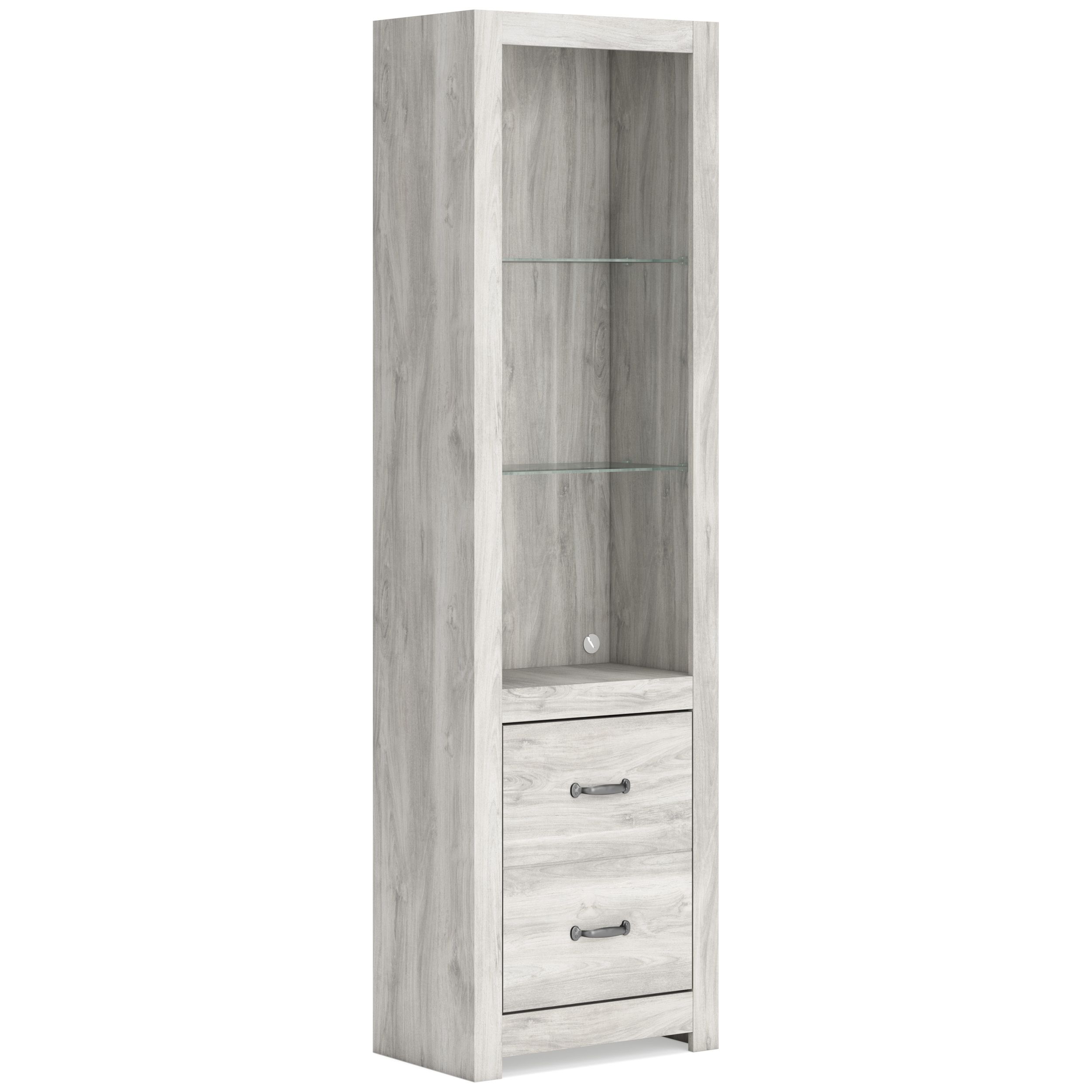 Bellaby 4-Piece Fireplace Entertainment Center - Whitewash | Ashley