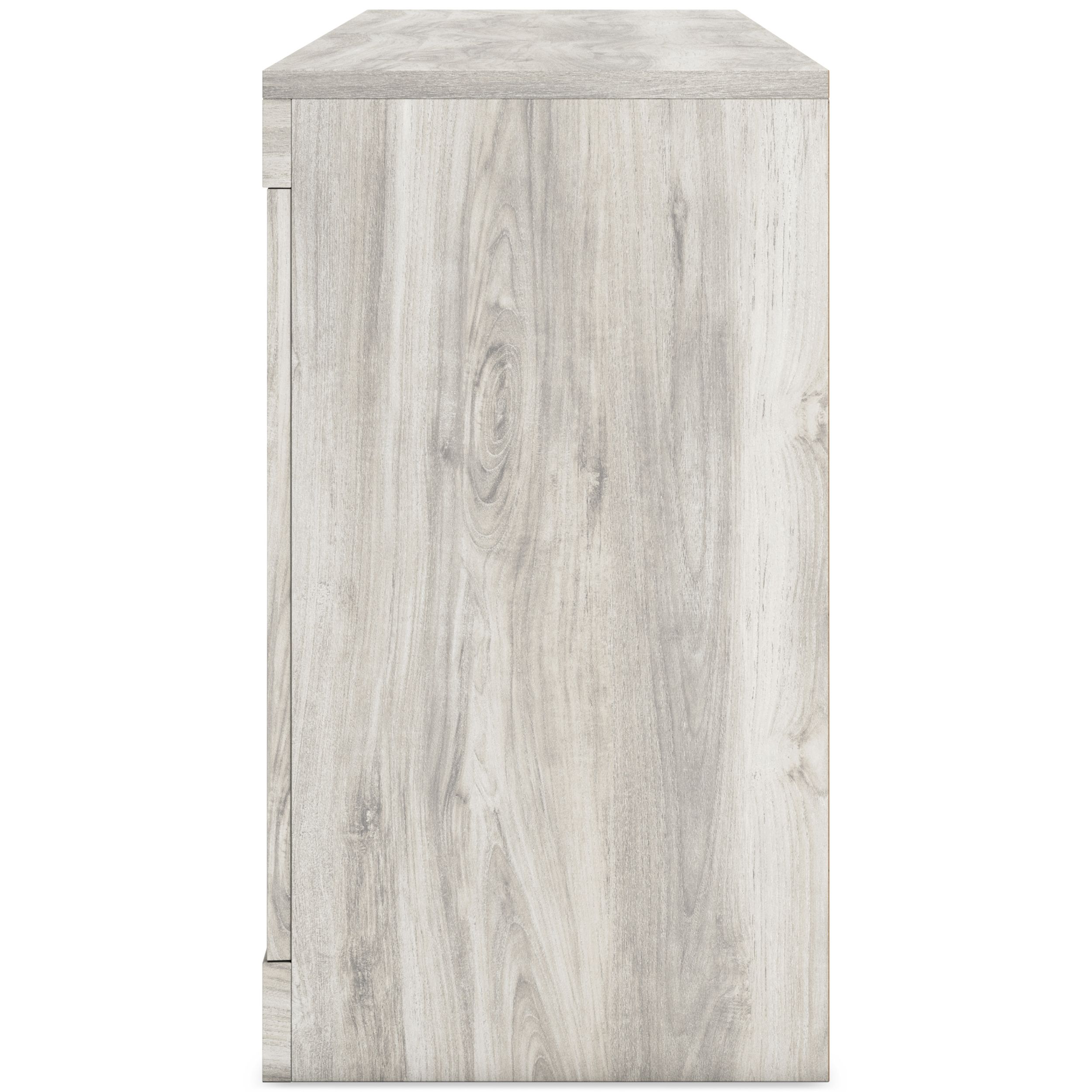 Bellaby 63" TV Stand with Fireplace - Whitewash W100-02