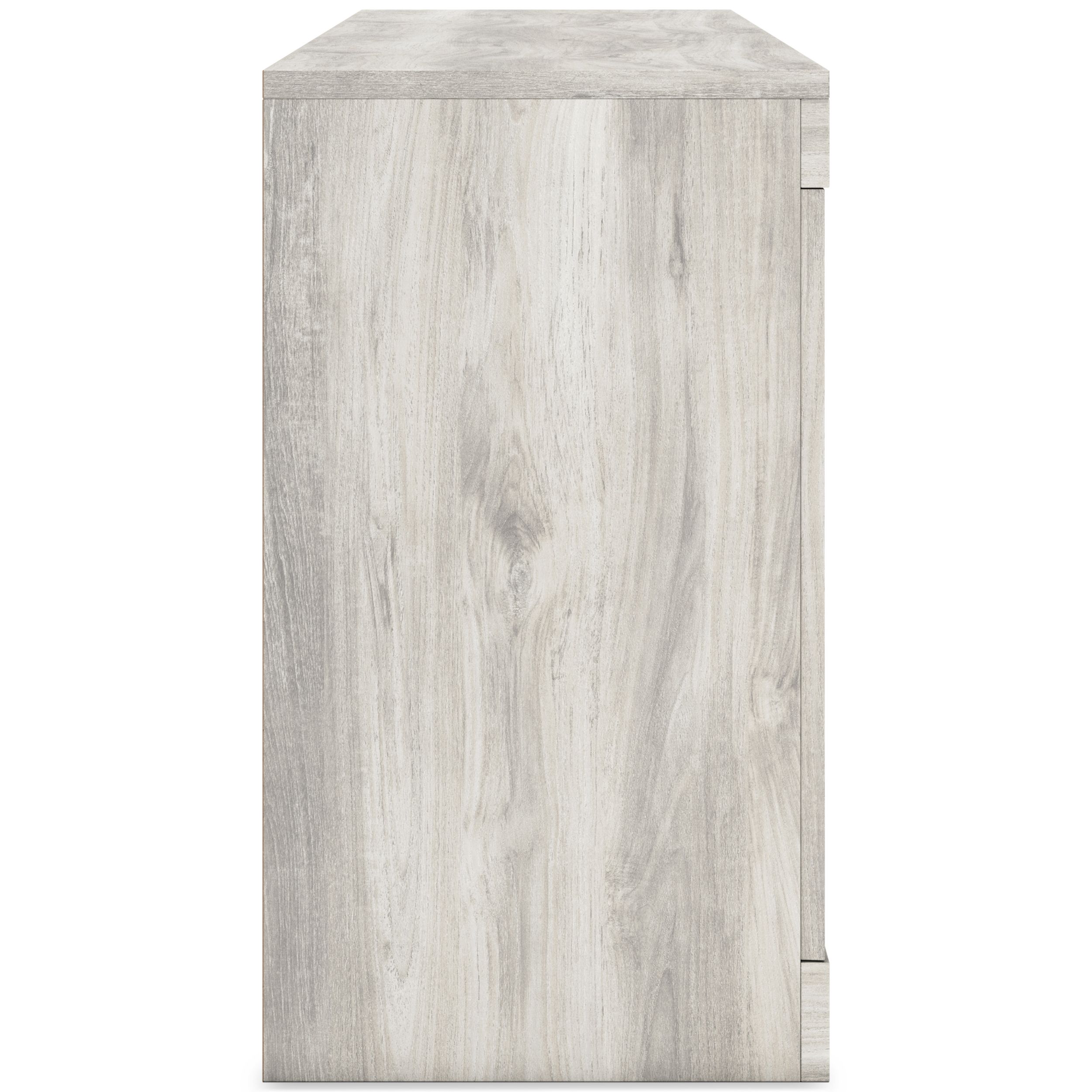 Bellaby 63" TV Stand with Fireplace - Whitewash W100-02
