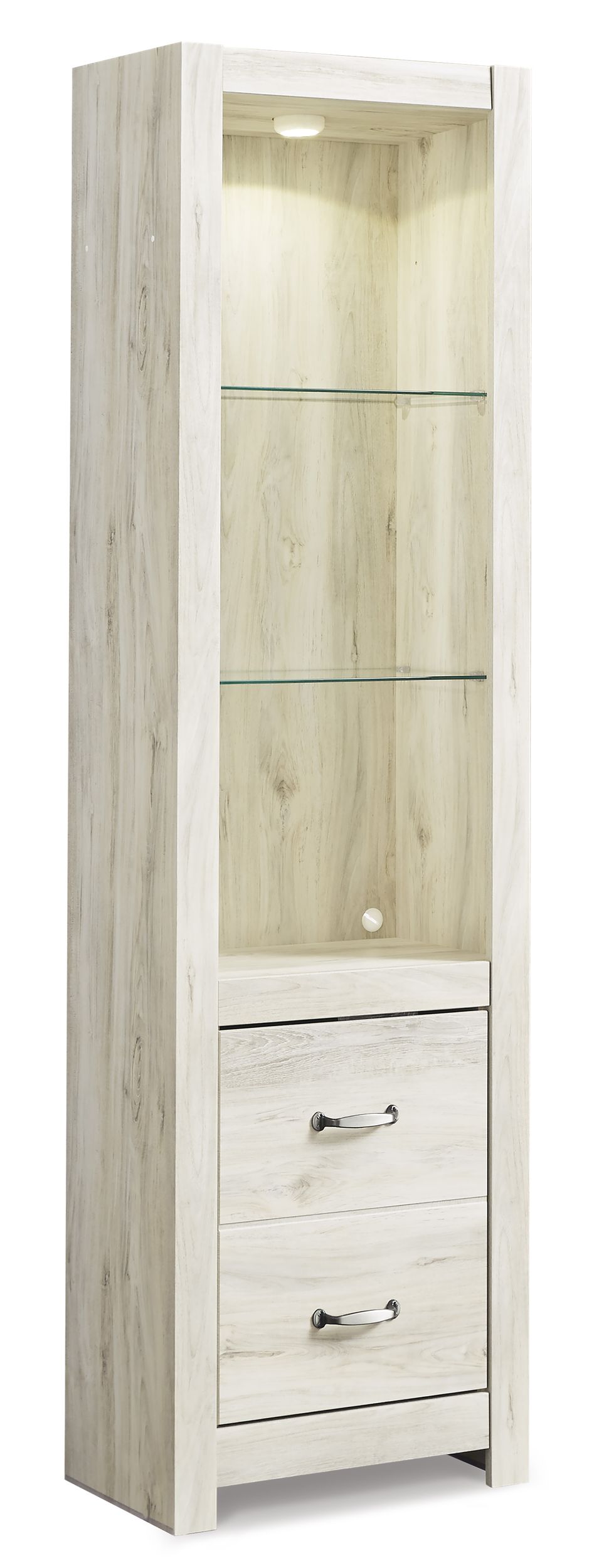 Bellaby 4-Piece Fireplace Entertainment Center - Whitewash | Ashley