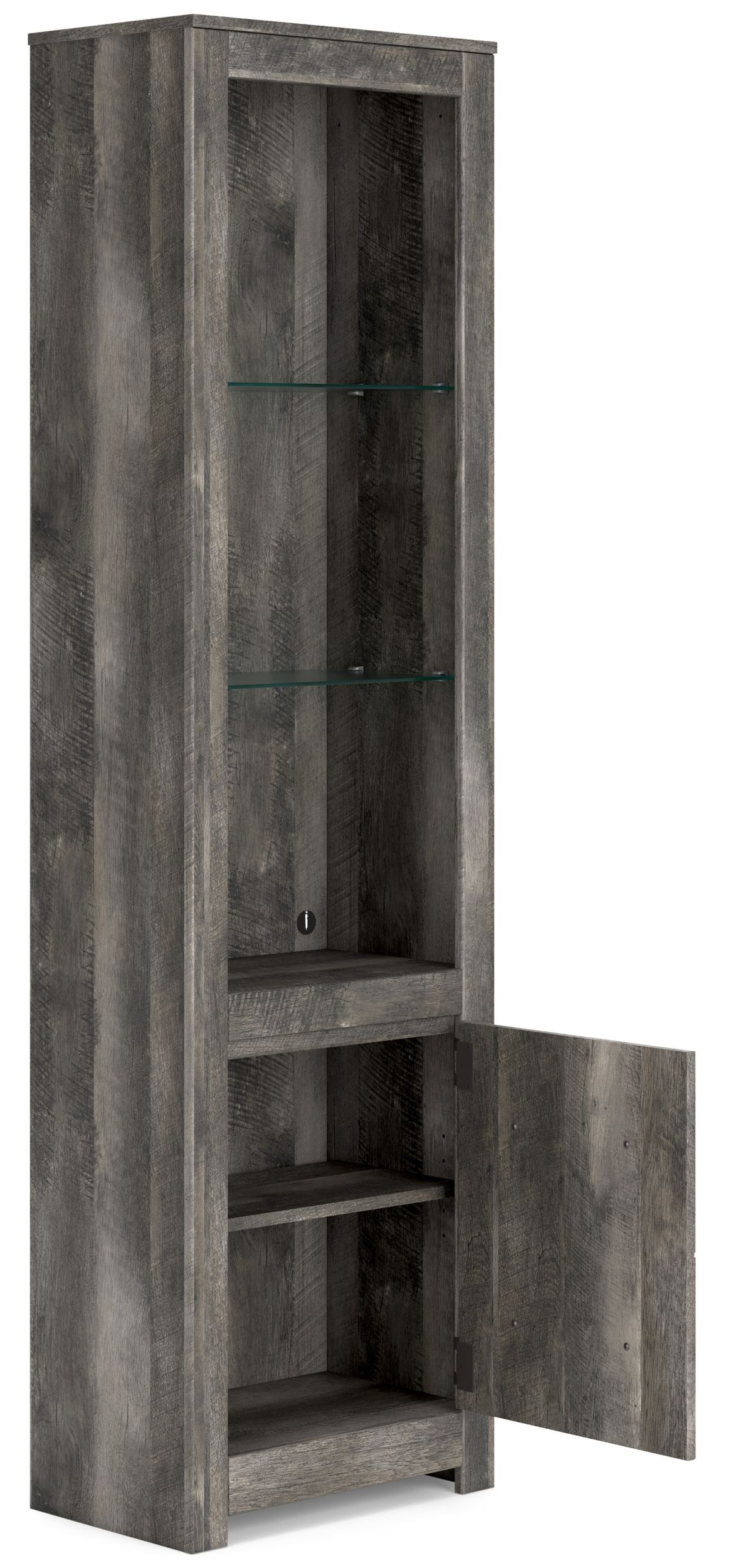 Wynnlow 4-Piece Modern Farmhouse Entertainment Wall - Gray