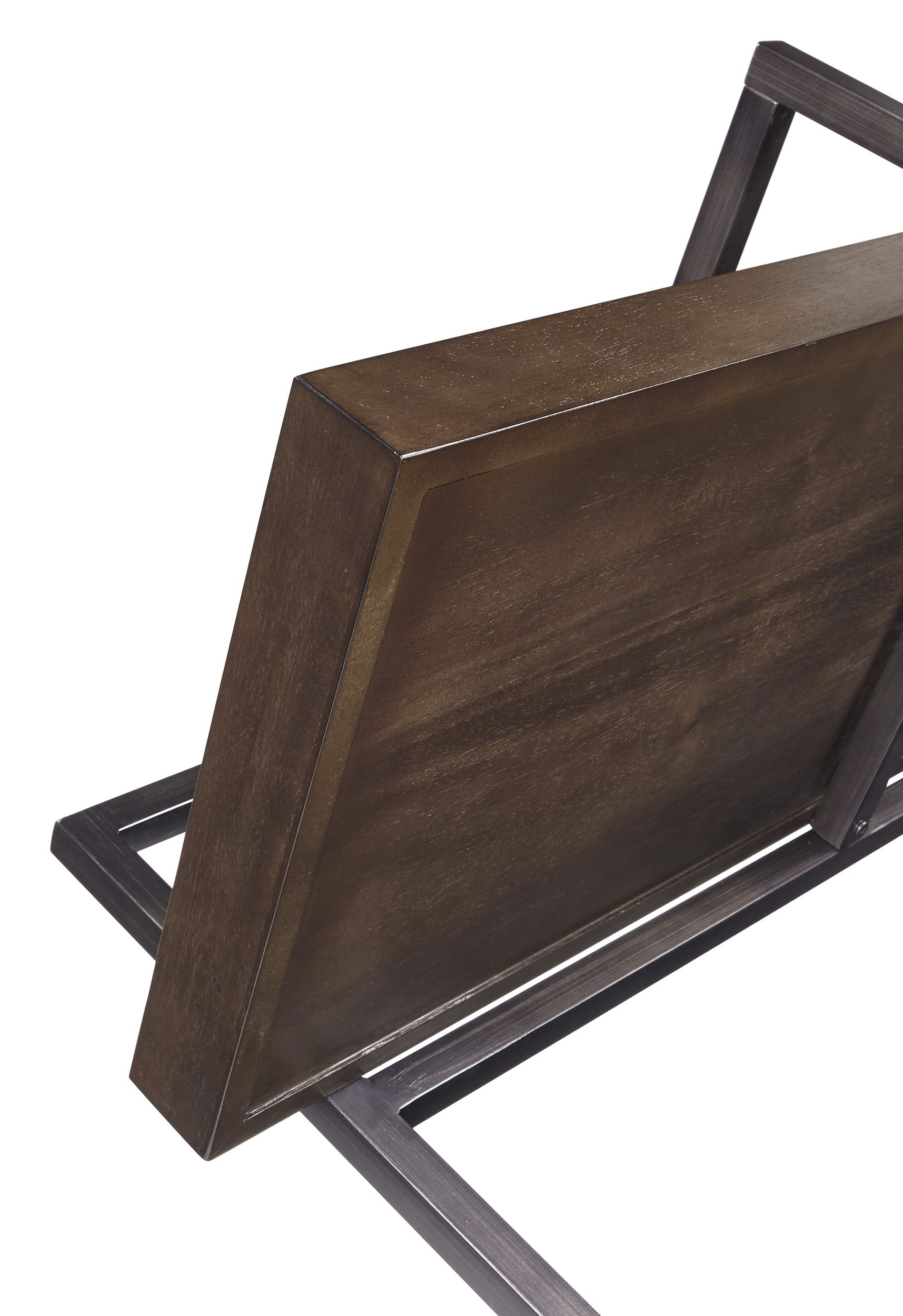 Starmore 3-Piece Industrial Entertainment Center - Brown & Gunmetal