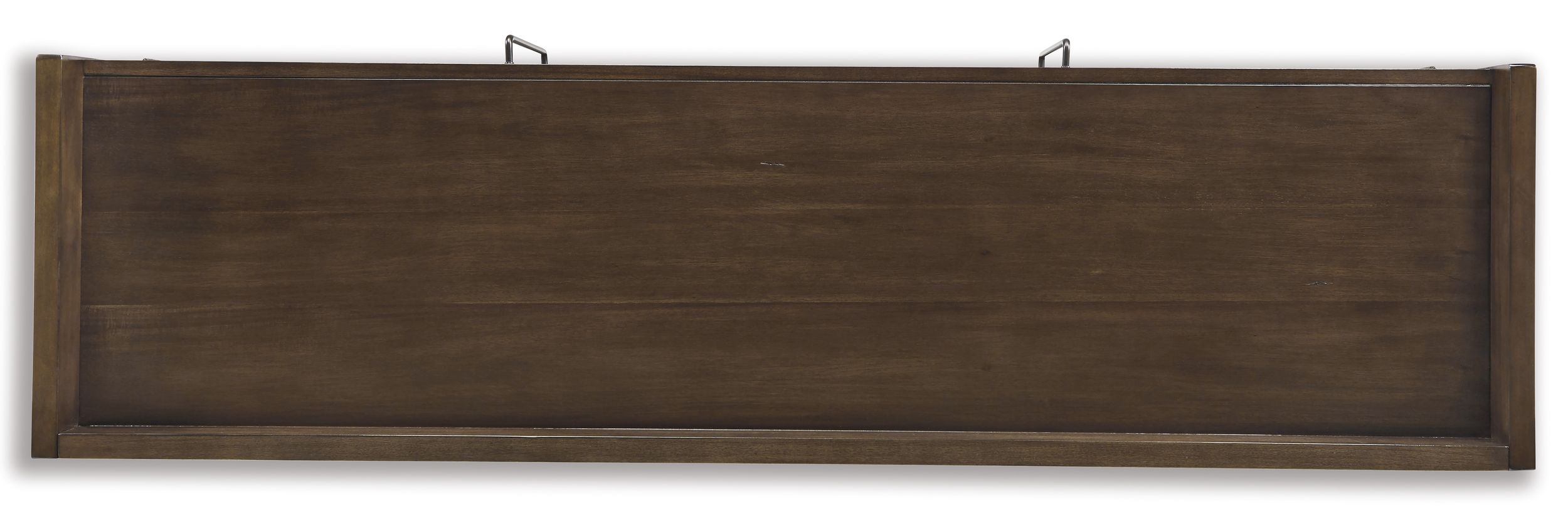 Starmore 70" TV Stand with Electric Fireplace - Brown & Gunmetal