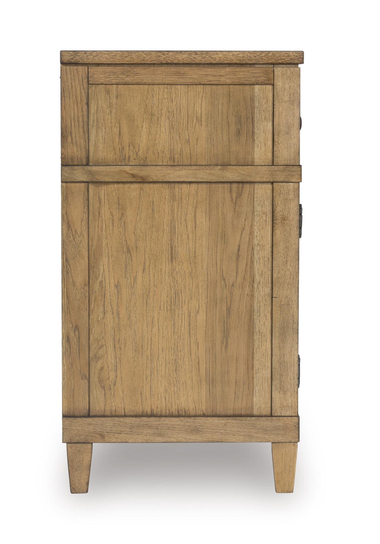 Sharlance 74" XL Modern Oak TV Stand - 4 Drawers & 2 Doors