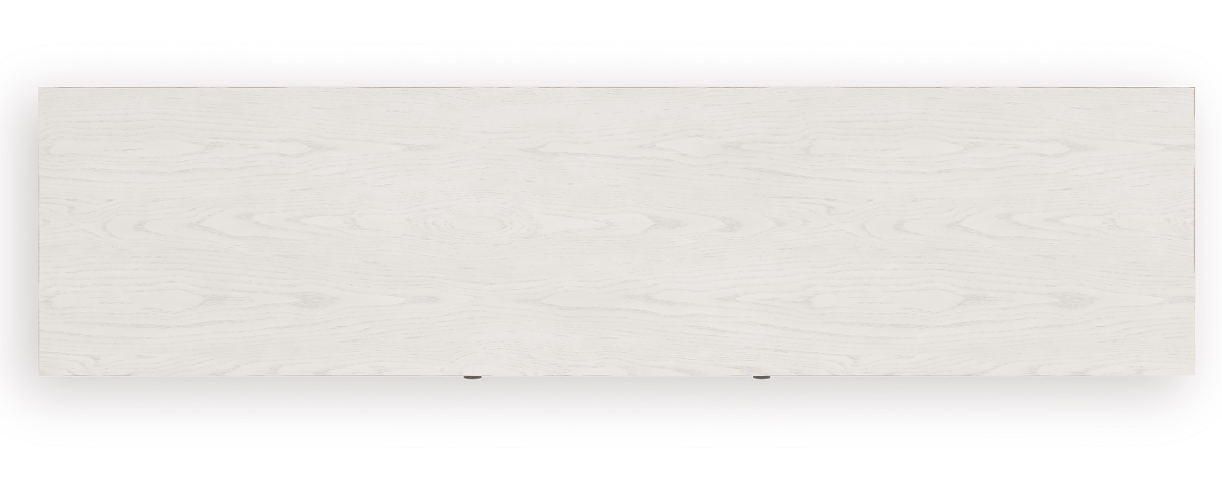 Robbinsdale 74" XL Traditional TV Stand - Antique White & Oak