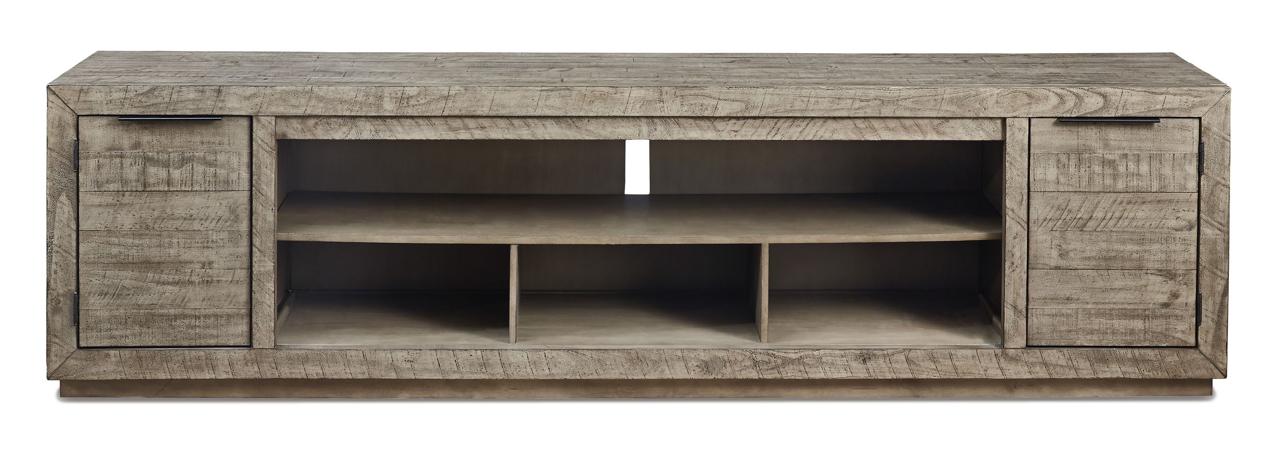 Krystanza XL Wood TV Stand w/2 Doors