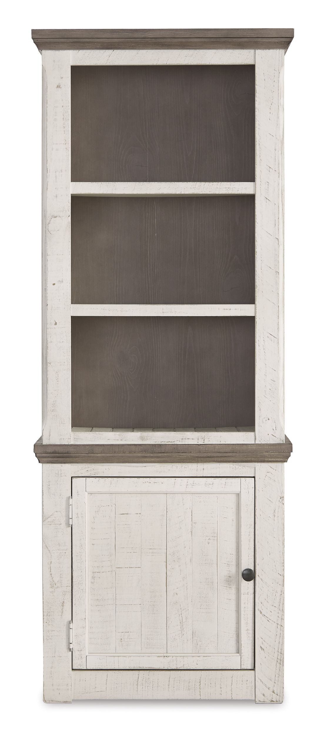 Havalance 4-Piece Two-Tone Entertainment Wall - White & Gray