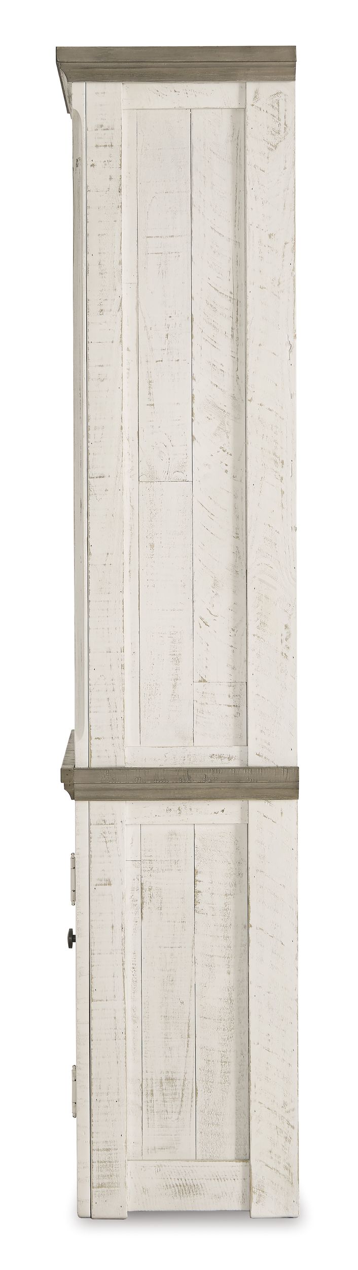 Havalance 4-Piece Two-Tone Entertainment Wall - White & Gray