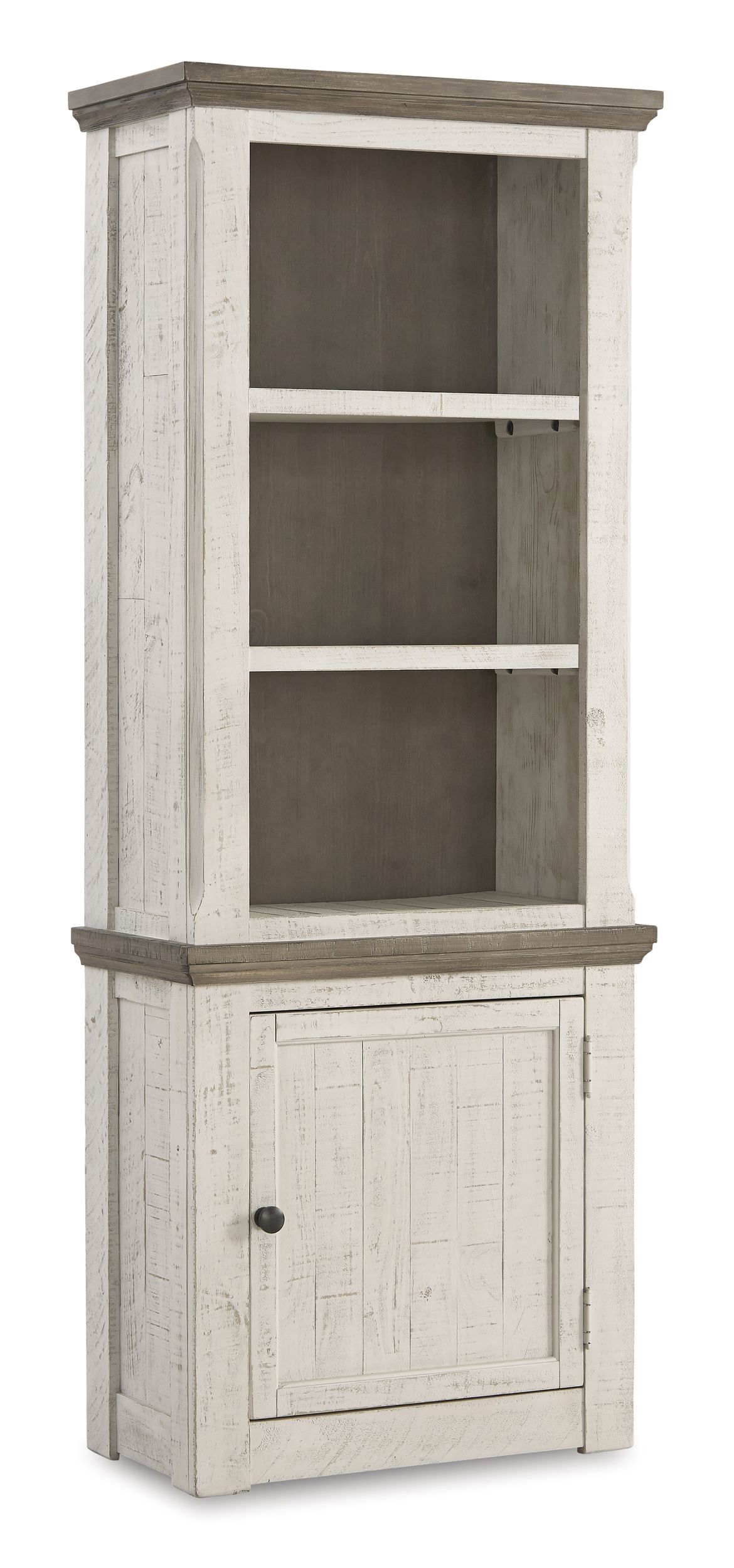 Havalance 4-Piece Two-Tone Entertainment Wall - White & Gray