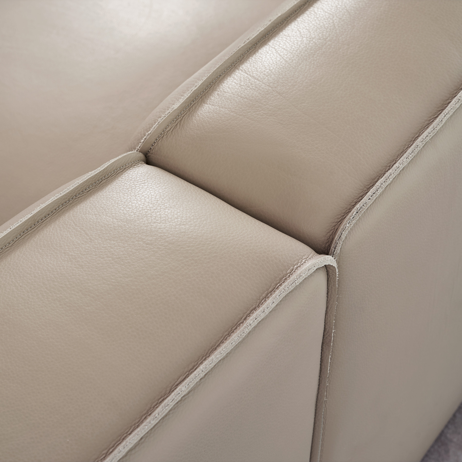 Walker Leather Modular Loveseat