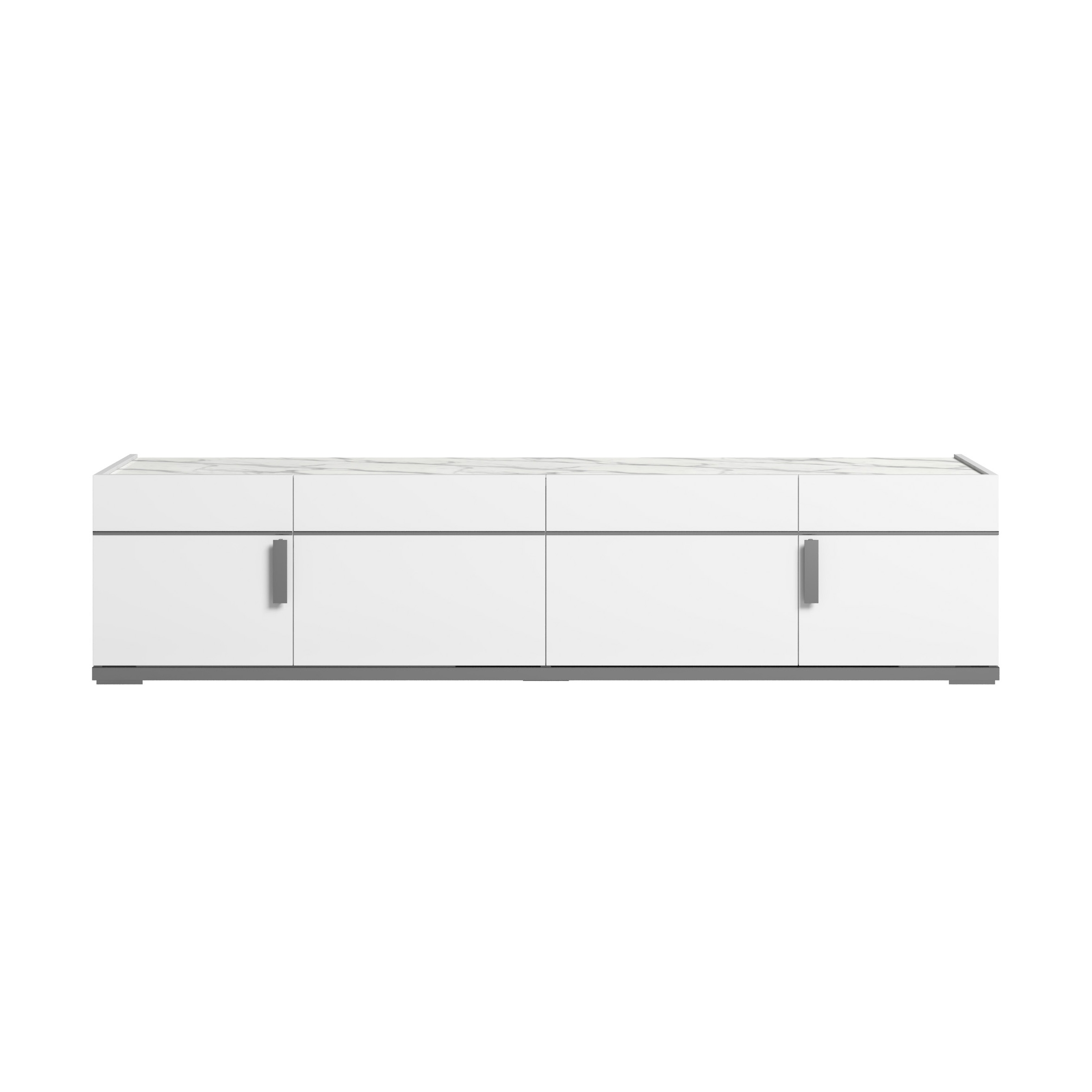 Carrara MDF 4-Door TV Unit