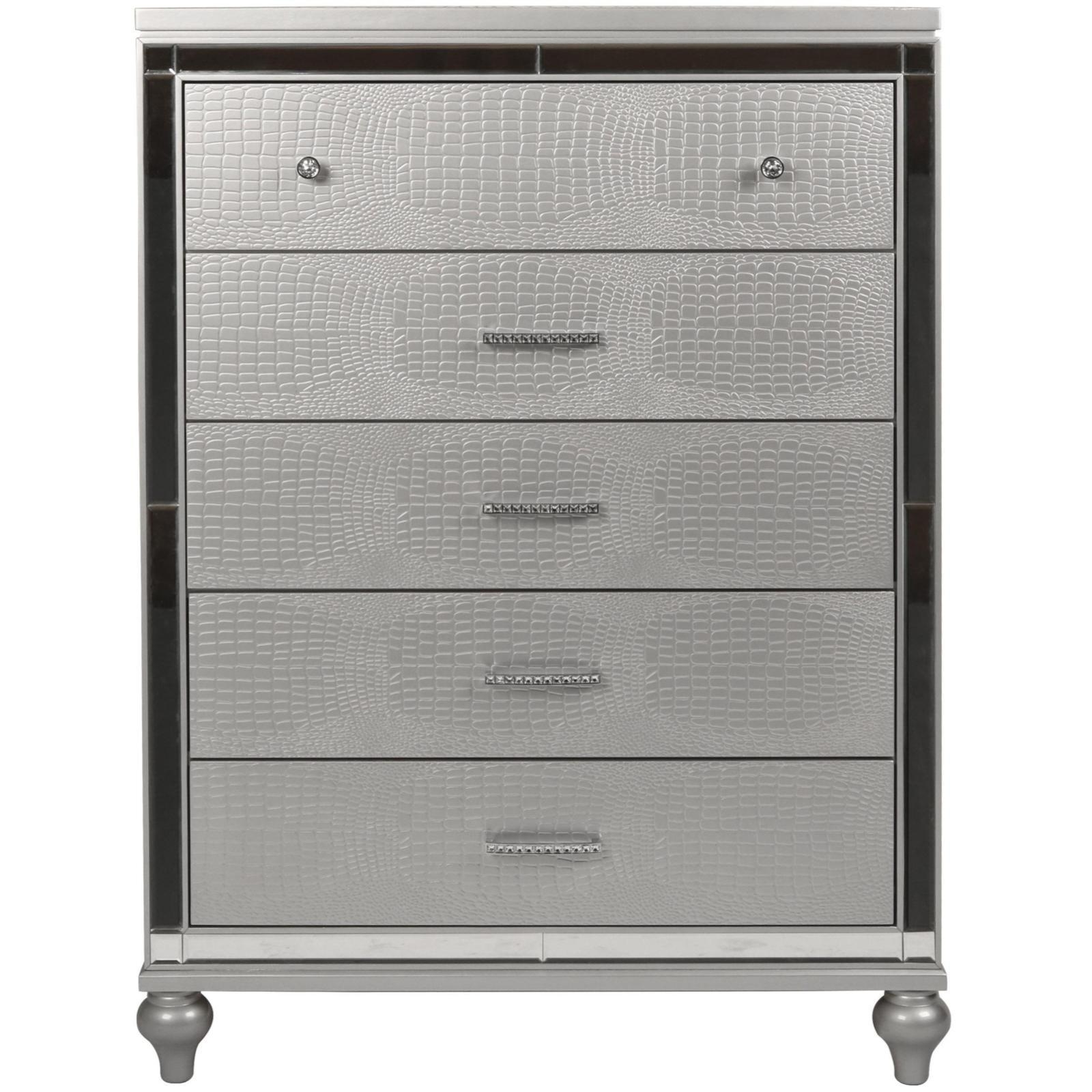 SM Valentino Tufted LED Panel Bedroom Set