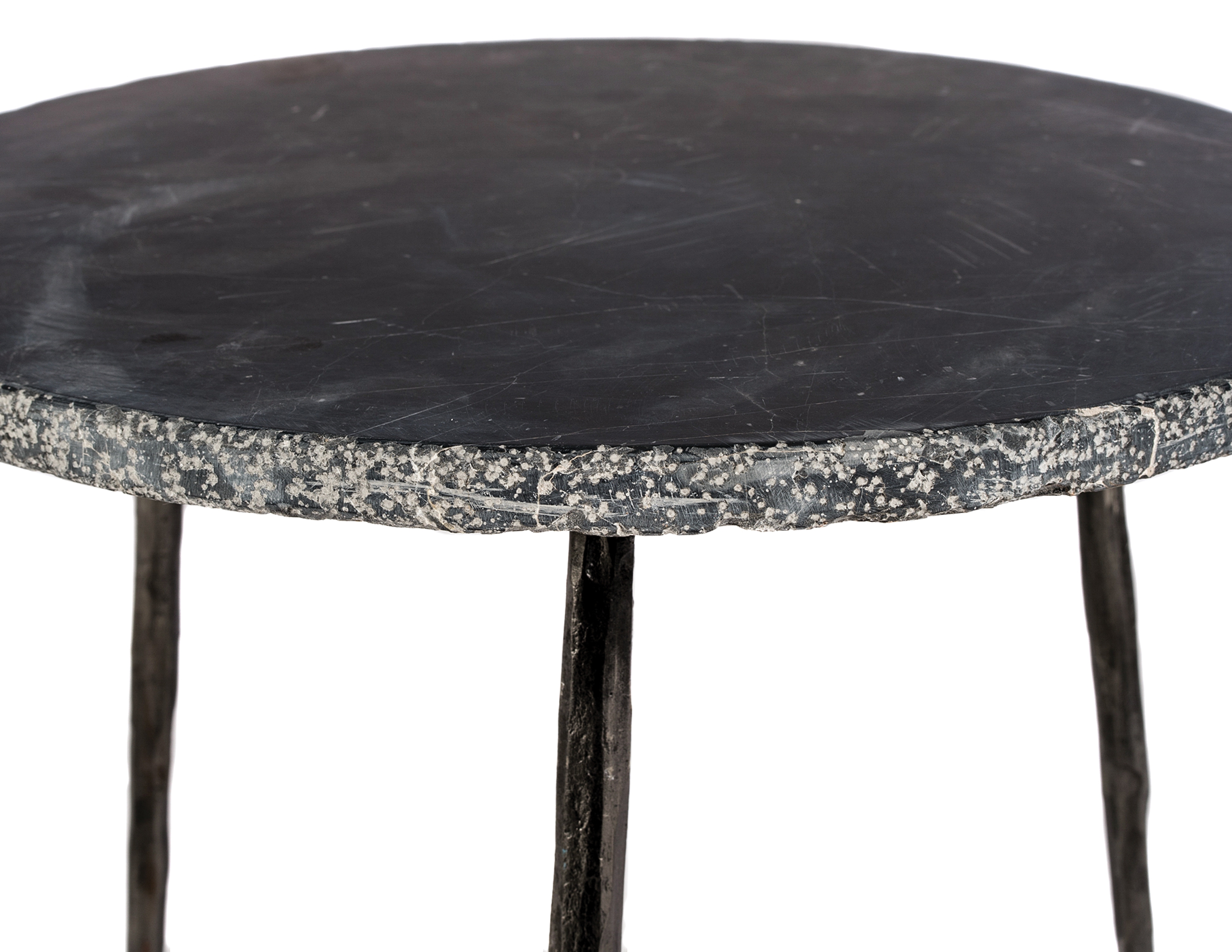 Kaii Marble End Table, Tall