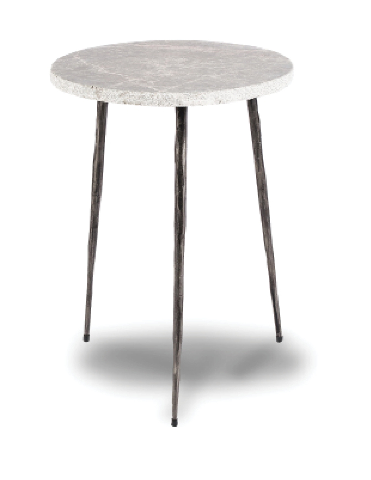 Kaii Marble End Table, Tall