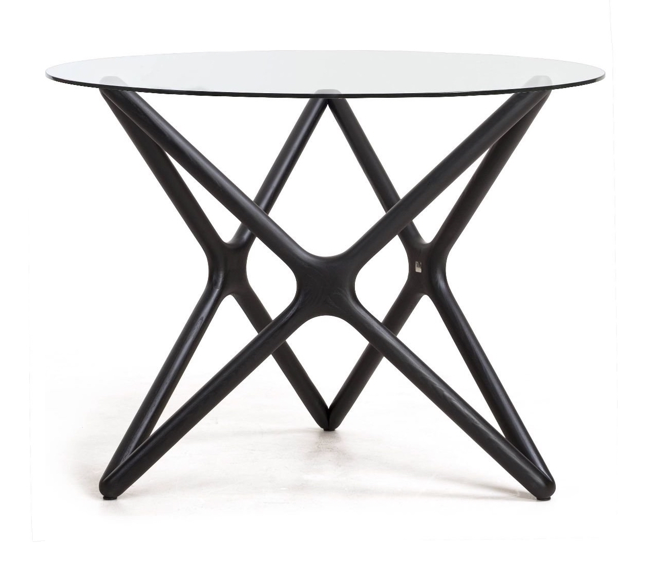 Quasar Clear Glass Top End Table