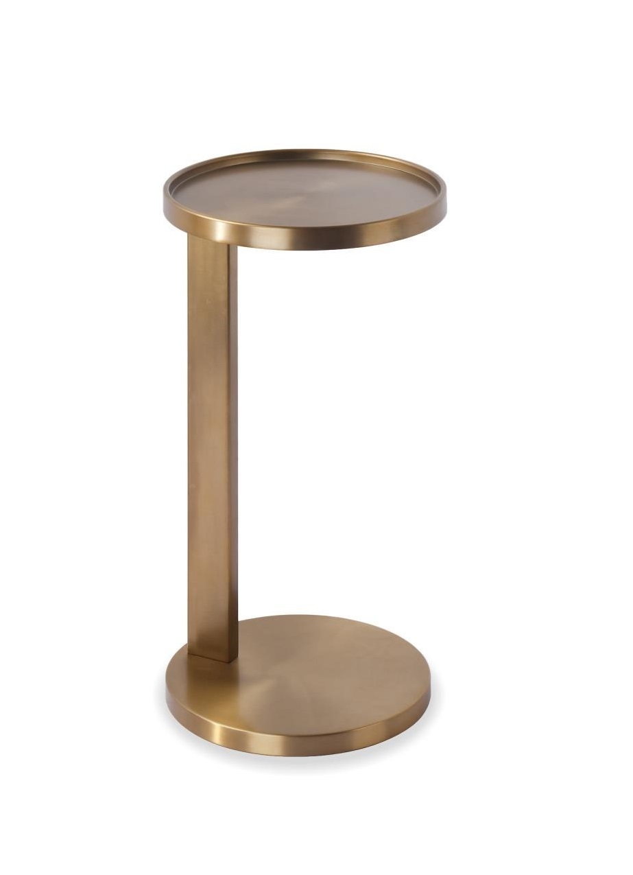 Rookie Round Aluminum End Table