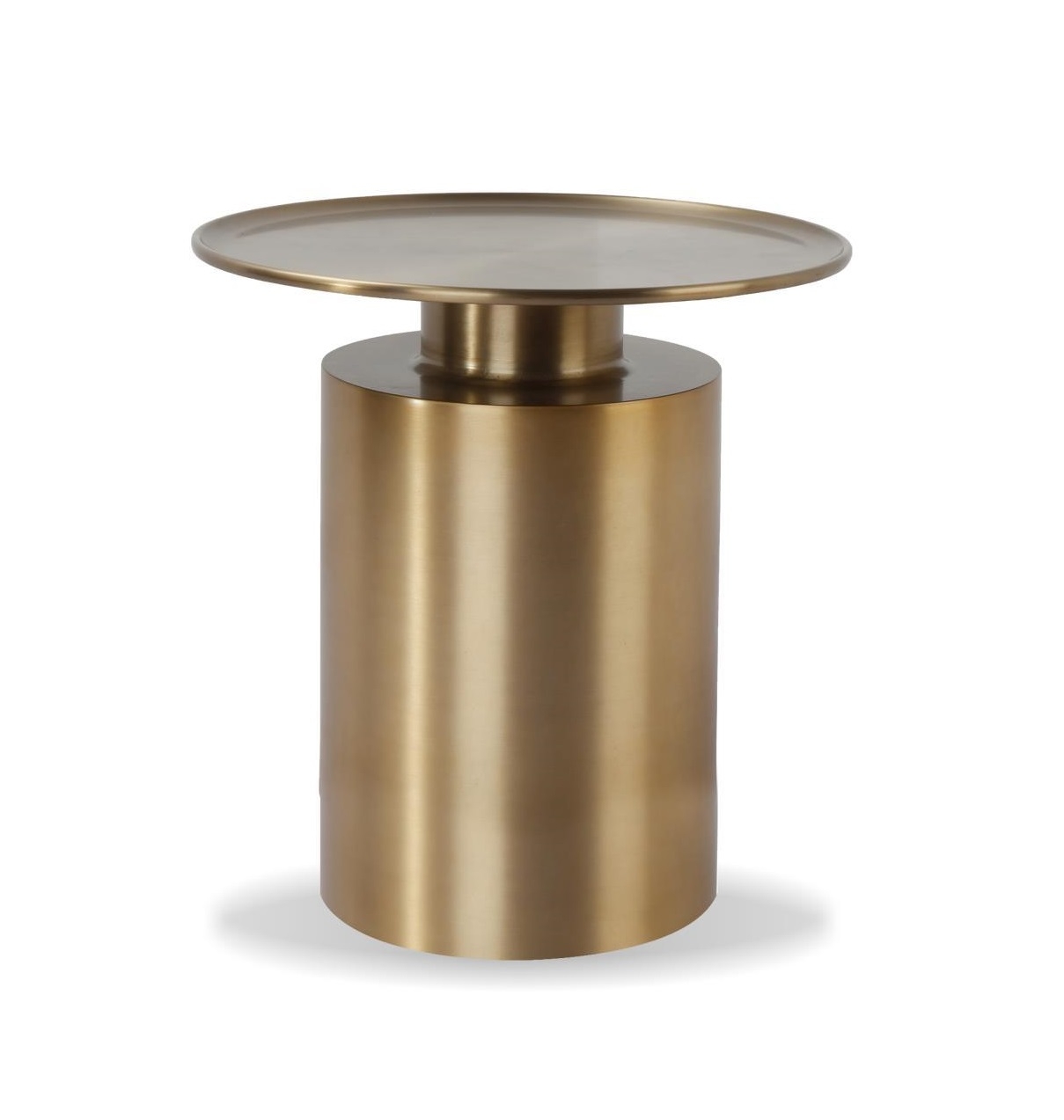 Rook Round Aluminum End Table