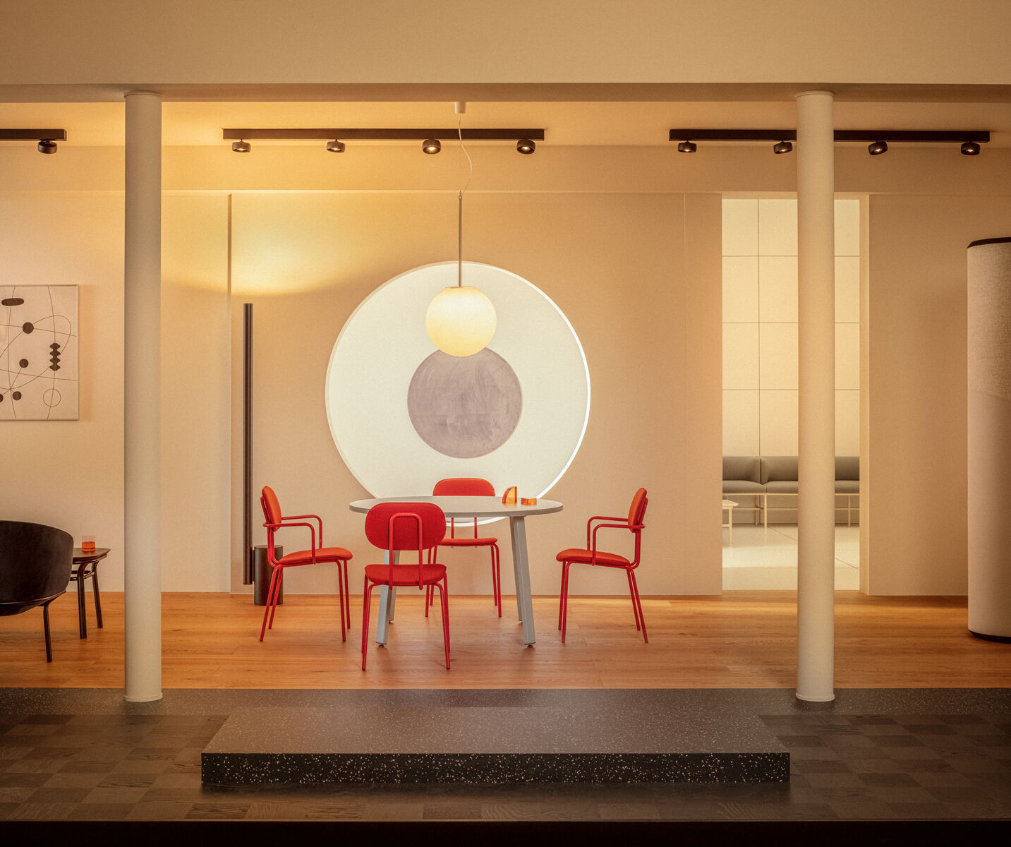 Ogi A MDF/Metal Cafe Table