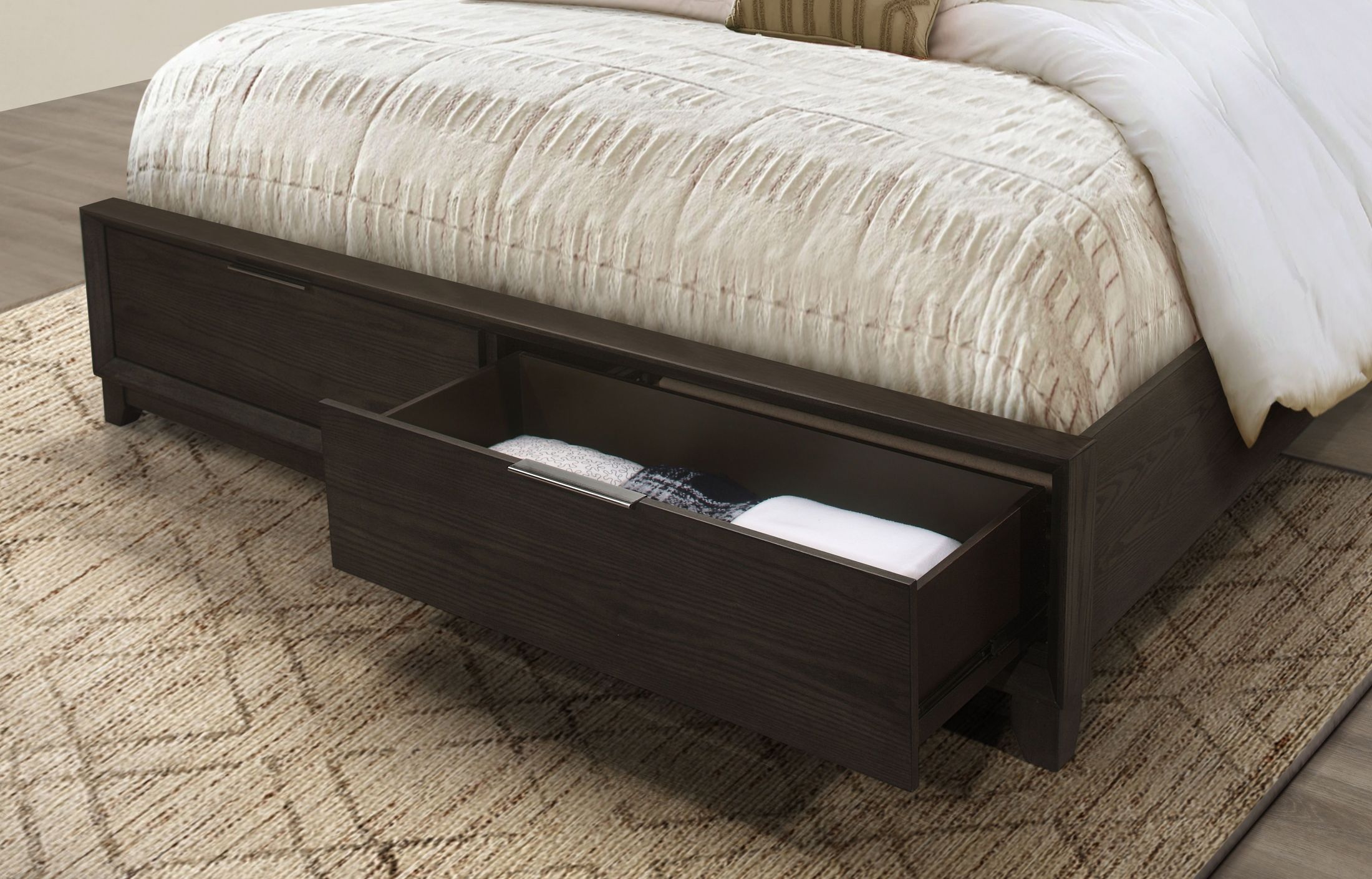 Willow Fabric Storage Bedroom Set