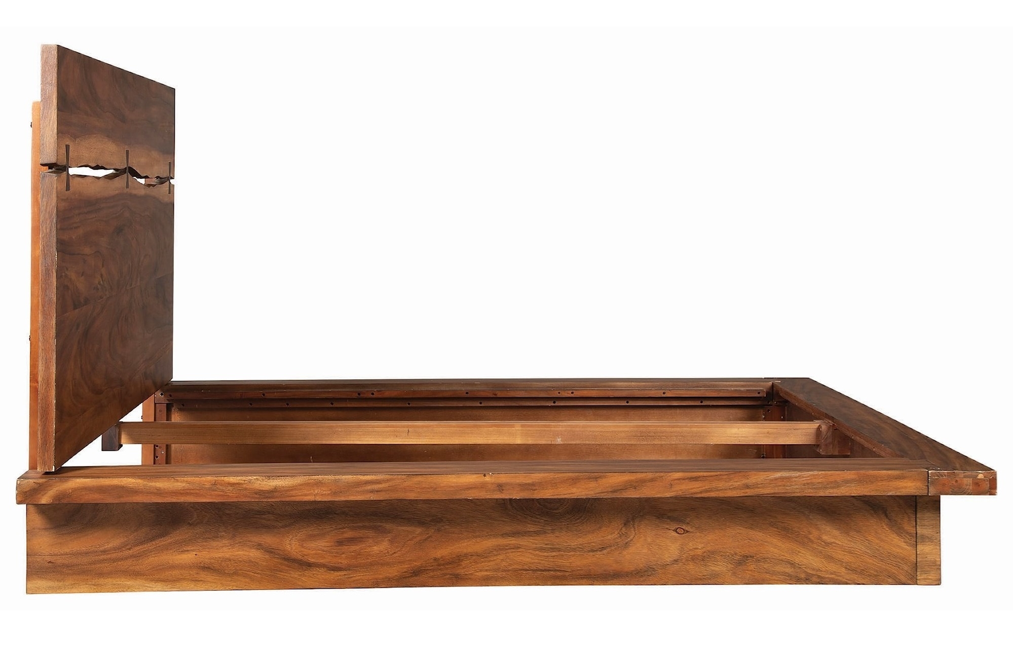Winslow Wood Platform Bed, Queen Size