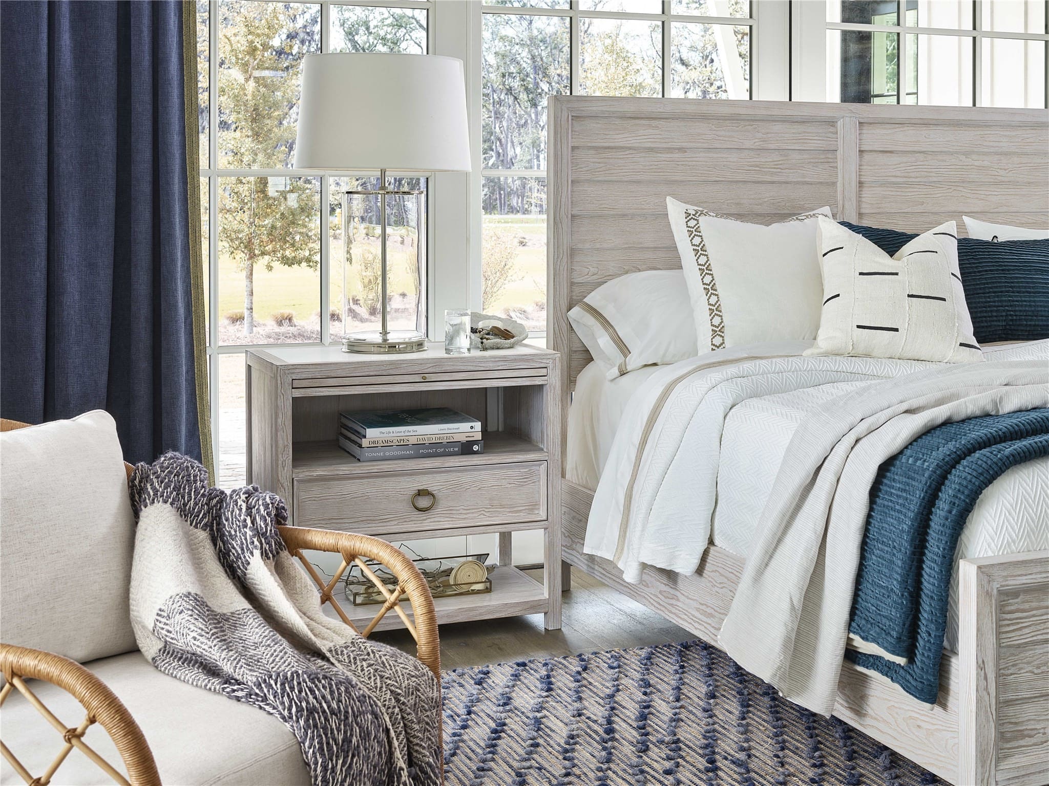 Getaway Wood Nightstand w/Drawer