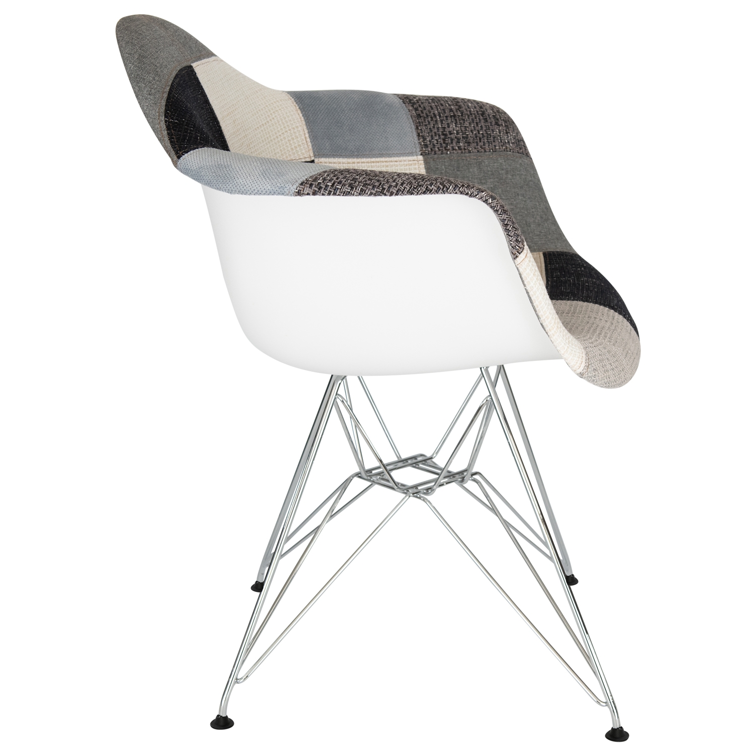 Willow Polyester Fabric Dining Chair (Set of 4)