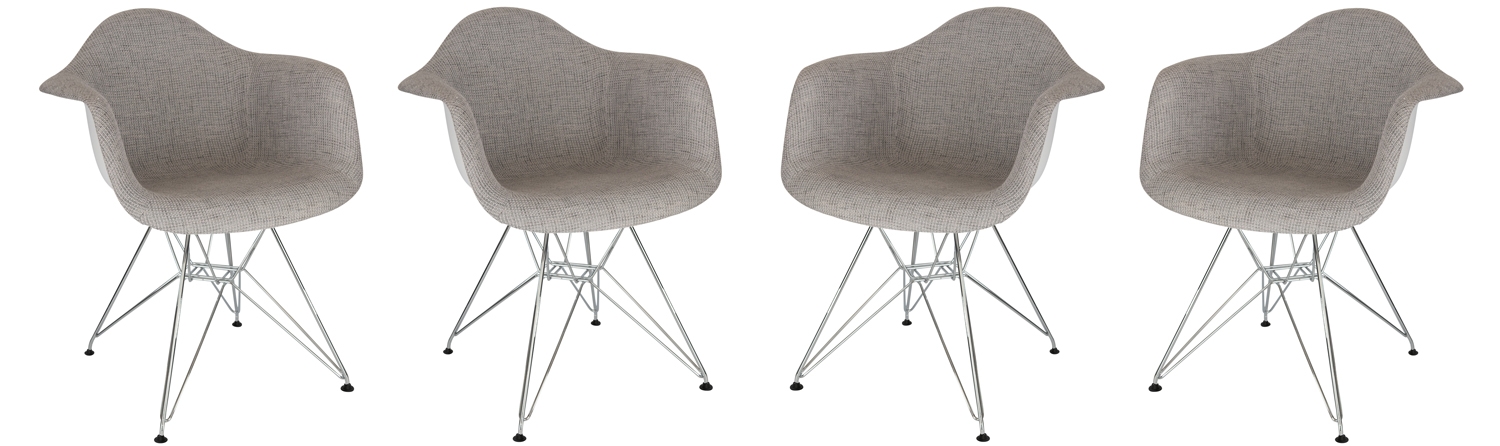 Willow Fabric Dining Chair (Set of 4)