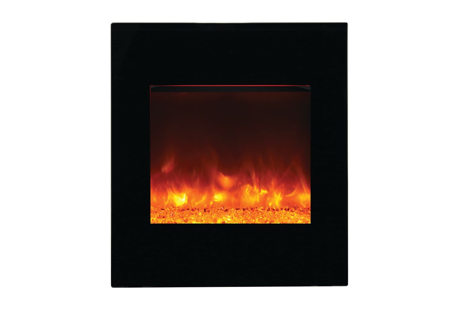 Zero Clearance 24" x 28" Built-in or Corner Electric Fireplace