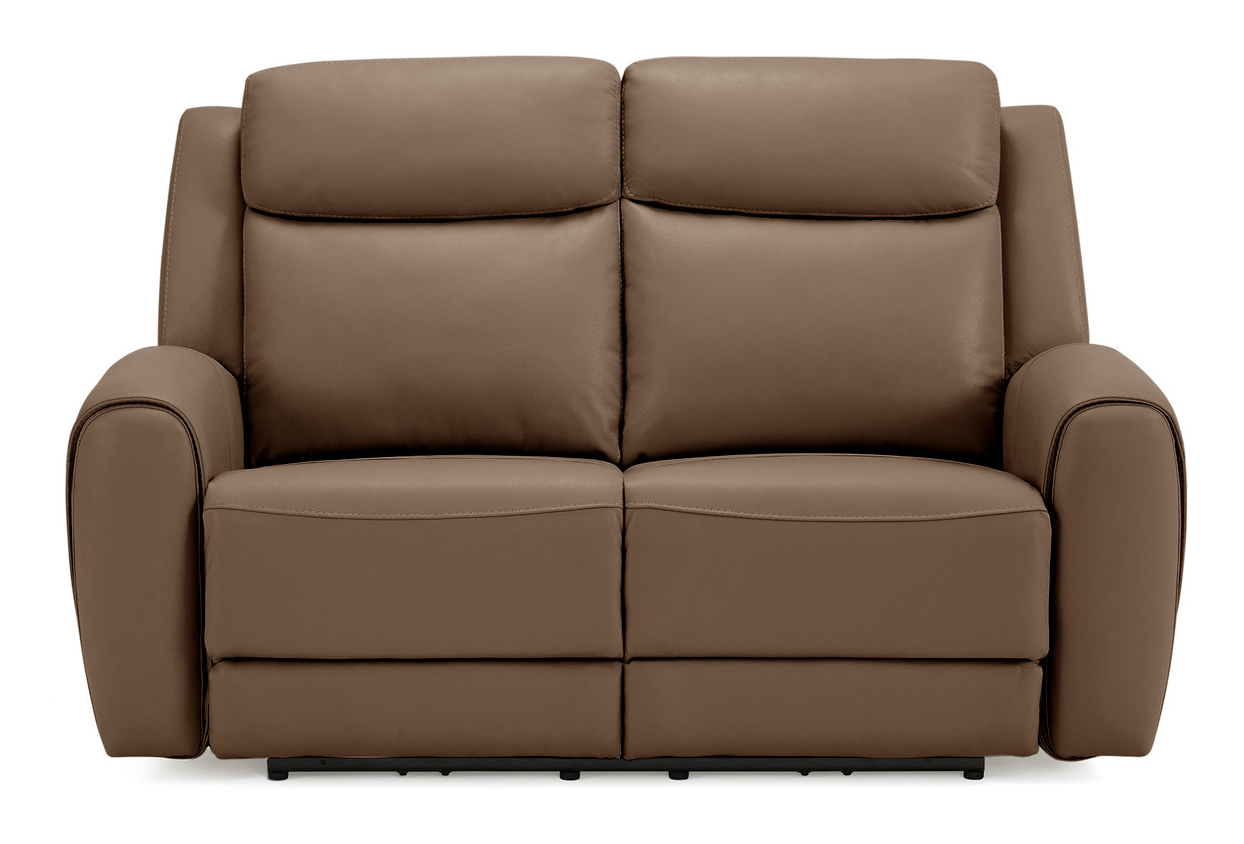 Wonder Leather/PVC Power Reclining Loveseat