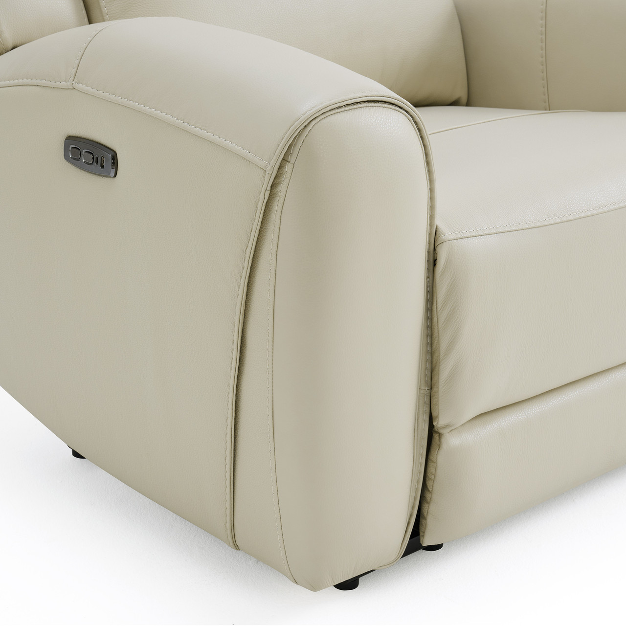 Wonder Leather/PVC Power Reclining Living Room Set